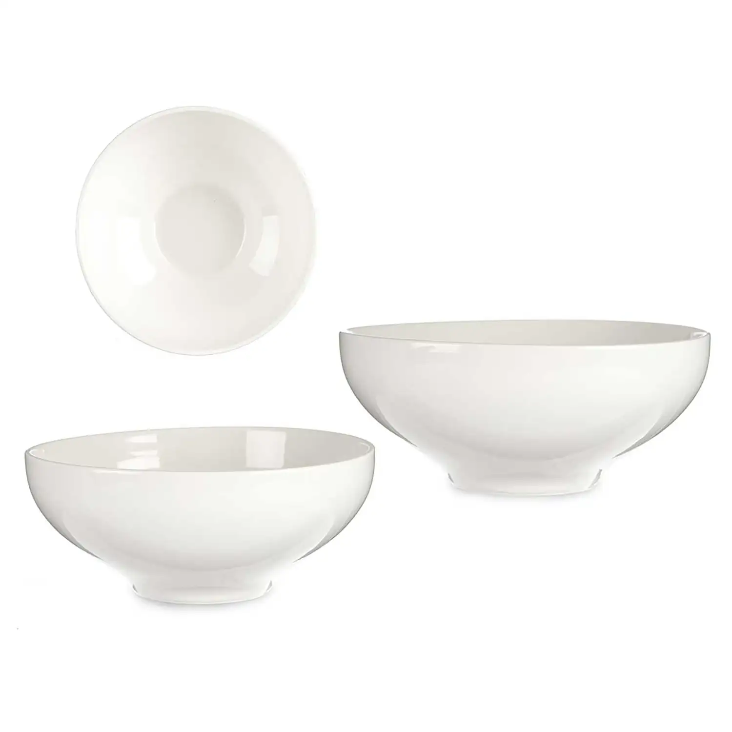 BOL PORCELANA BLANCA REDONDA 18CM