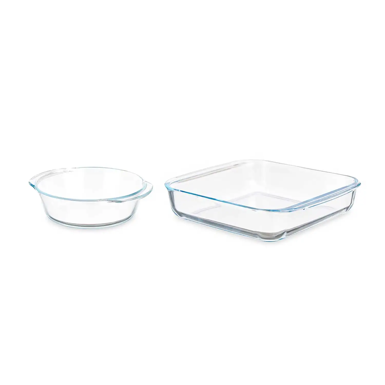 SET 2 BANDEJAS BOROSILICATO 800/1800ML