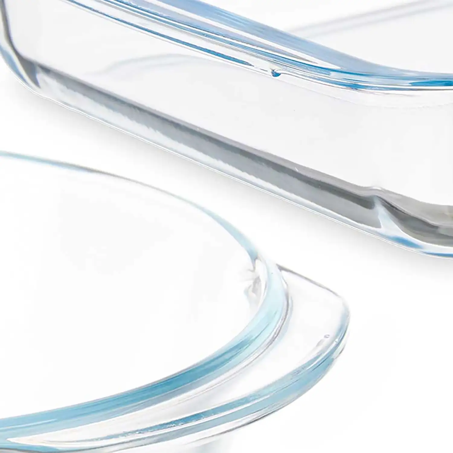 SET 2 BANDEJAS BOROSILICATO 800/1800ML