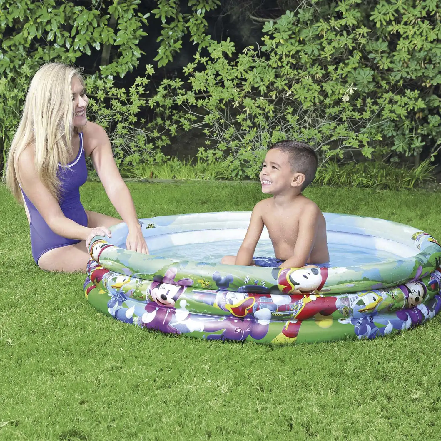 PISCINA MICKEY 122 CM X H25 CM-MMRR. (Mickey Mouse and the Roadster Racers)