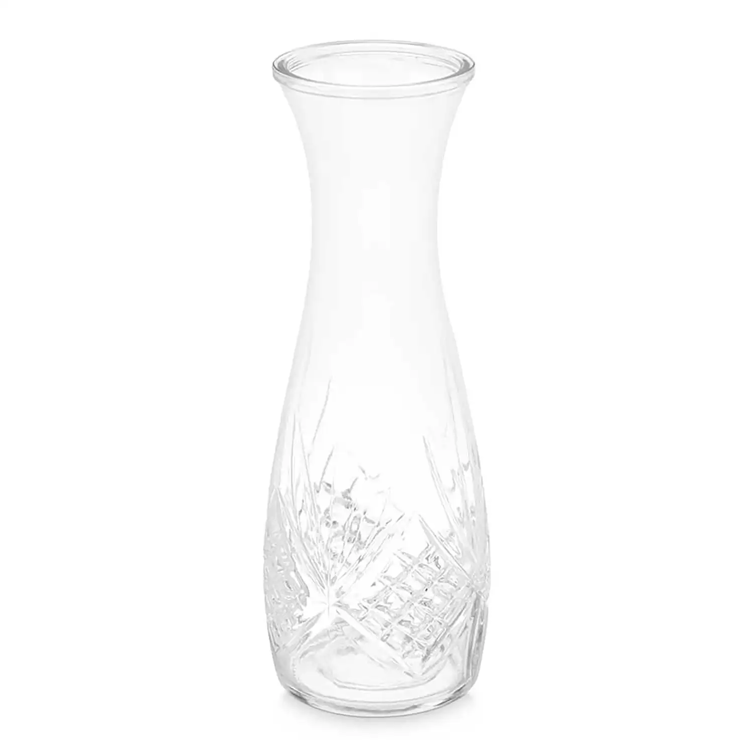 JARRA TALLADA ROMBOS SIN ASA 1000ML