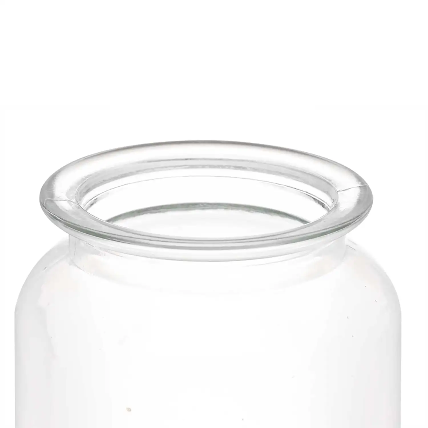 TARRO REDONDO LISO TAPA CRISTAL 900ML