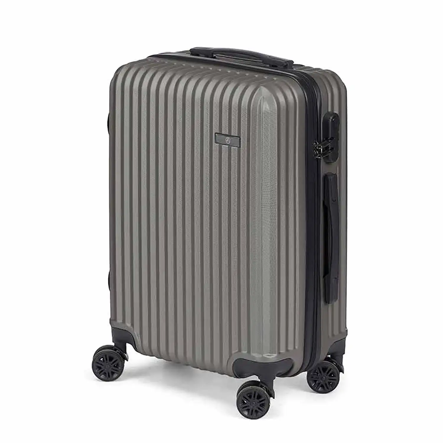 Maleta trolley de cabina en ABS, ligera y resistente. Diseño listón.