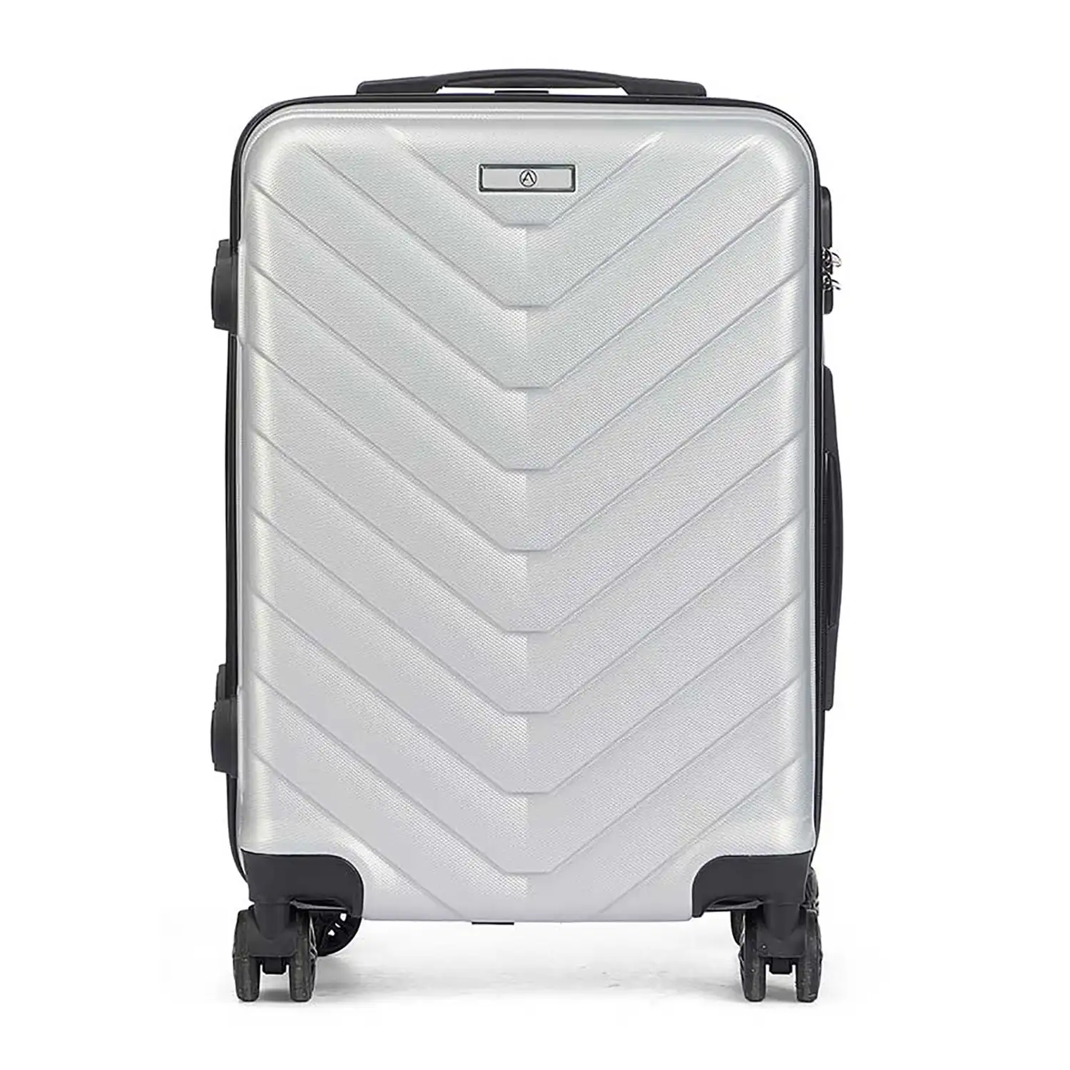 Maleta trolley de cabina en ABS, ligera y resistente. Diseño escamas.