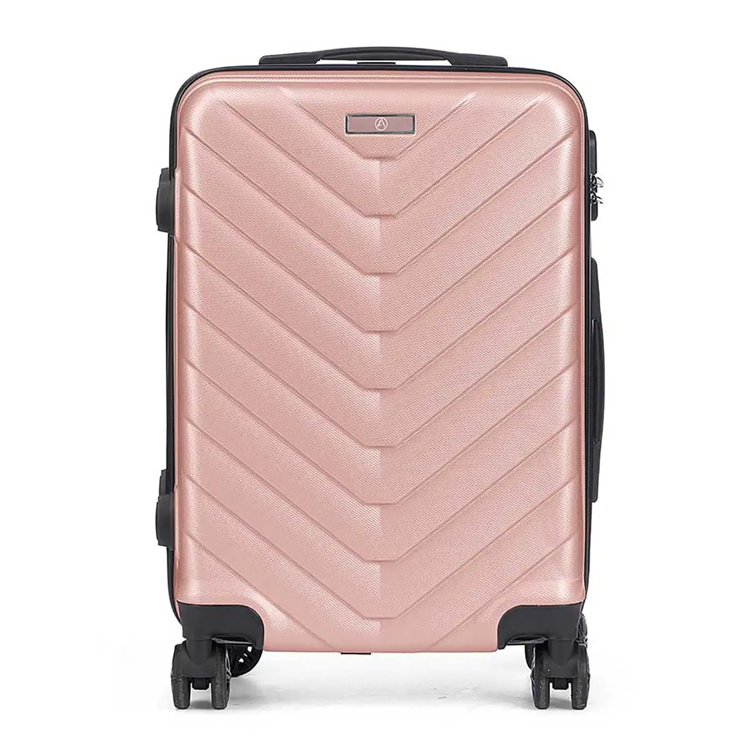 Maleta trolley de cabina en ABS, ligera y resistente. Diseño escamas.