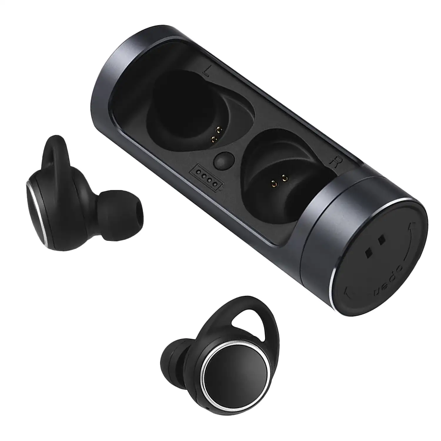 Auriculares In-Ear Bluetooth stereo BS01 con base de carga de 450mAh
