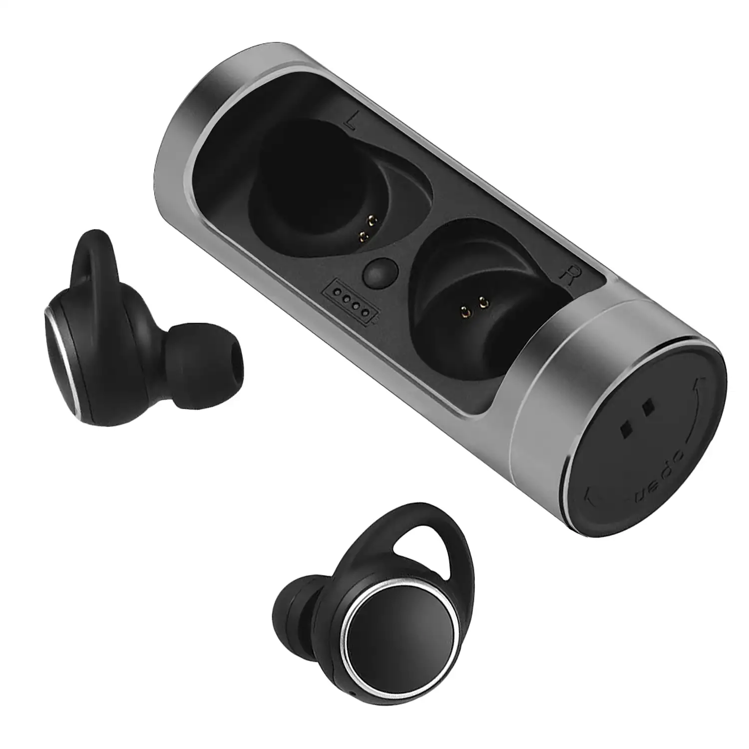 Auriculares In-Ear Bluetooth stereo BS01 con base de carga de 450mAh