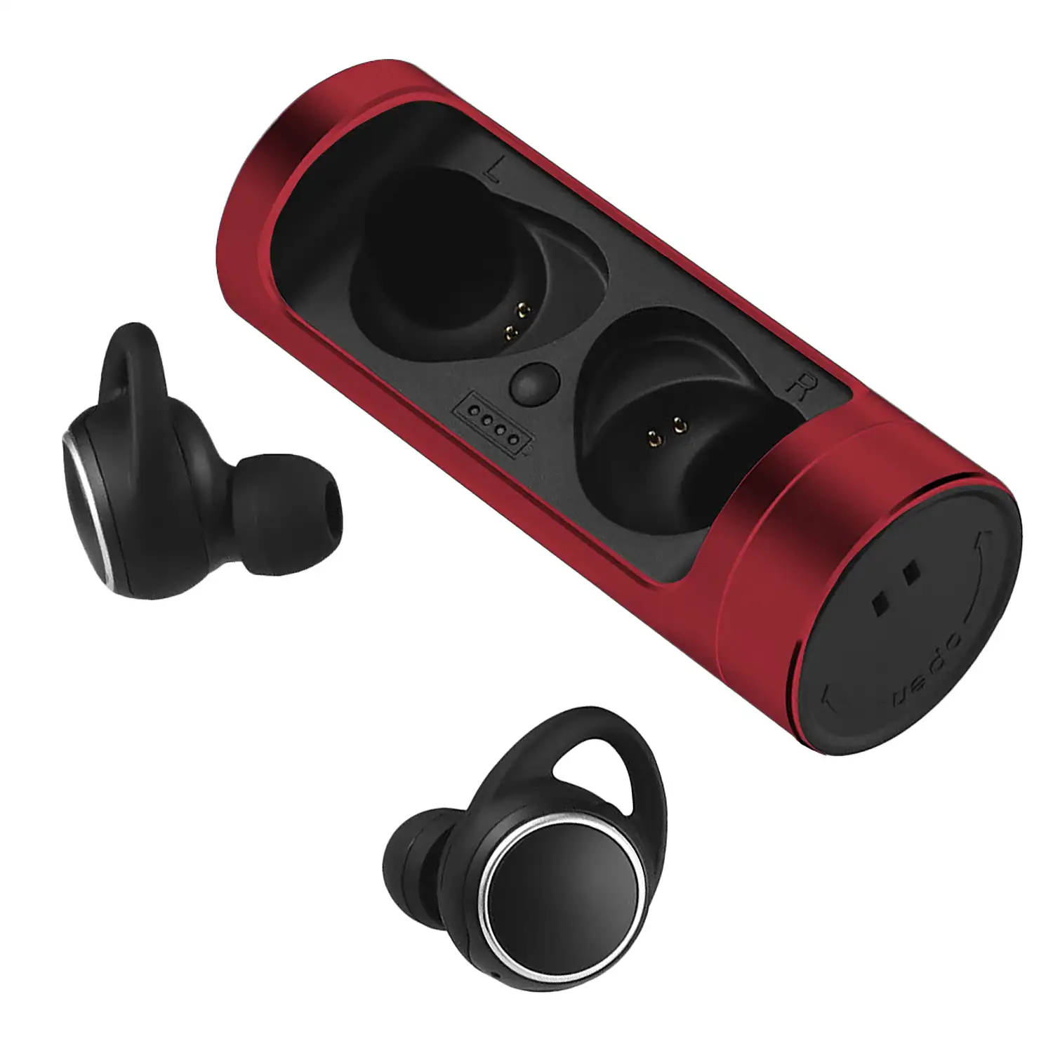 Auriculares In-Ear Bluetooth stereo BS01 con base de carga de 450mAh