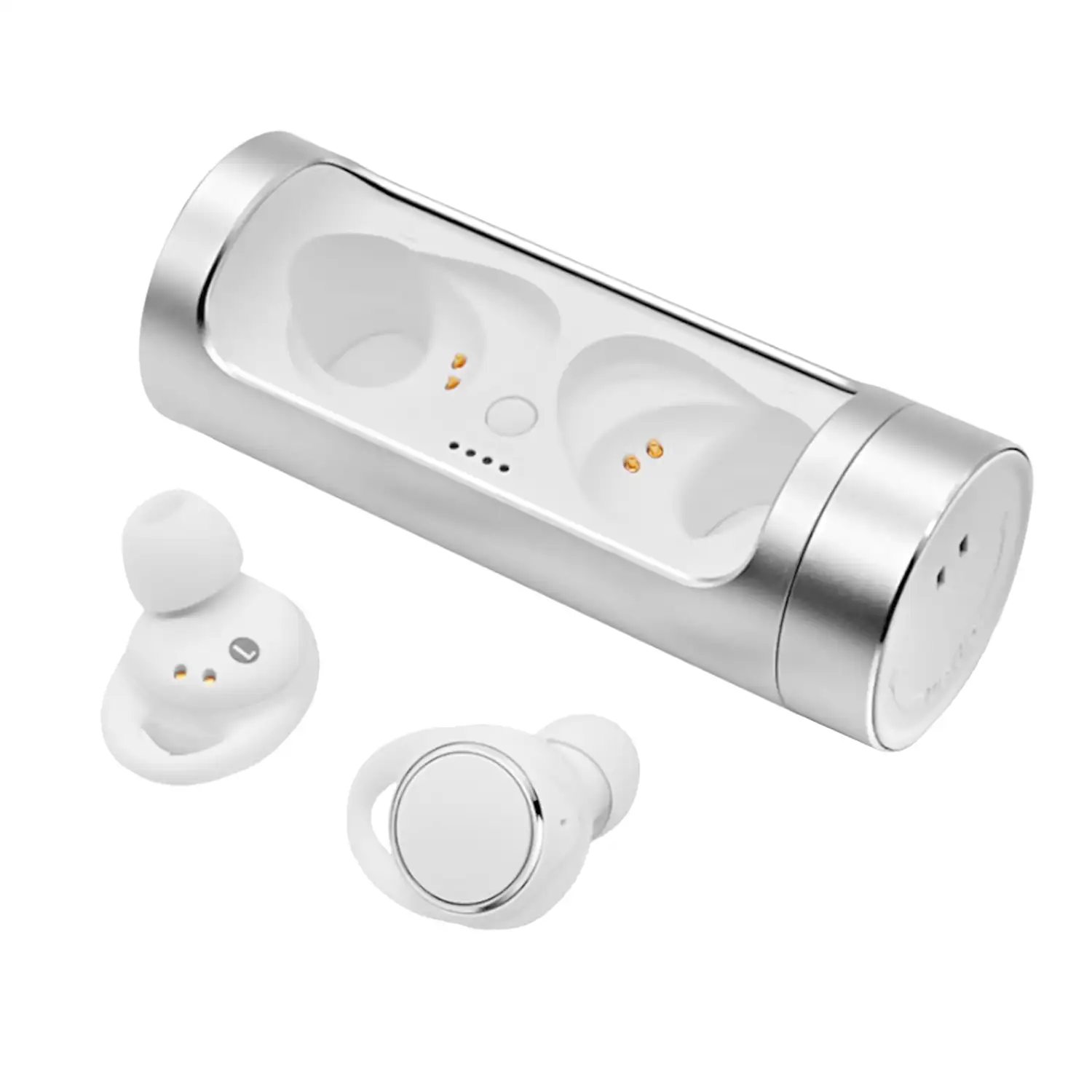 Auriculares In-Ear Bluetooth stereo BS01 con base de carga de 450mAh