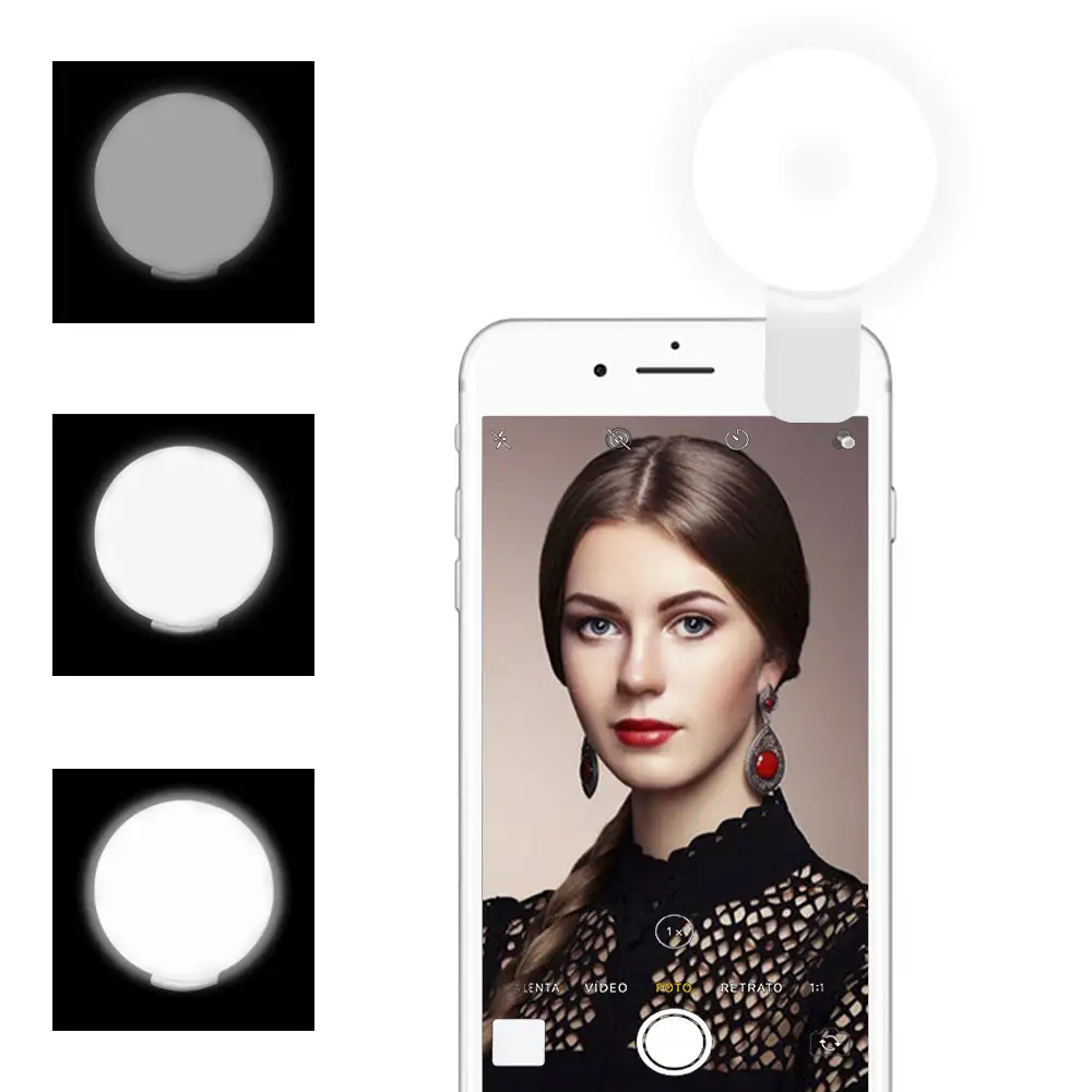 Luz Beauty para smartphone, especial selfies