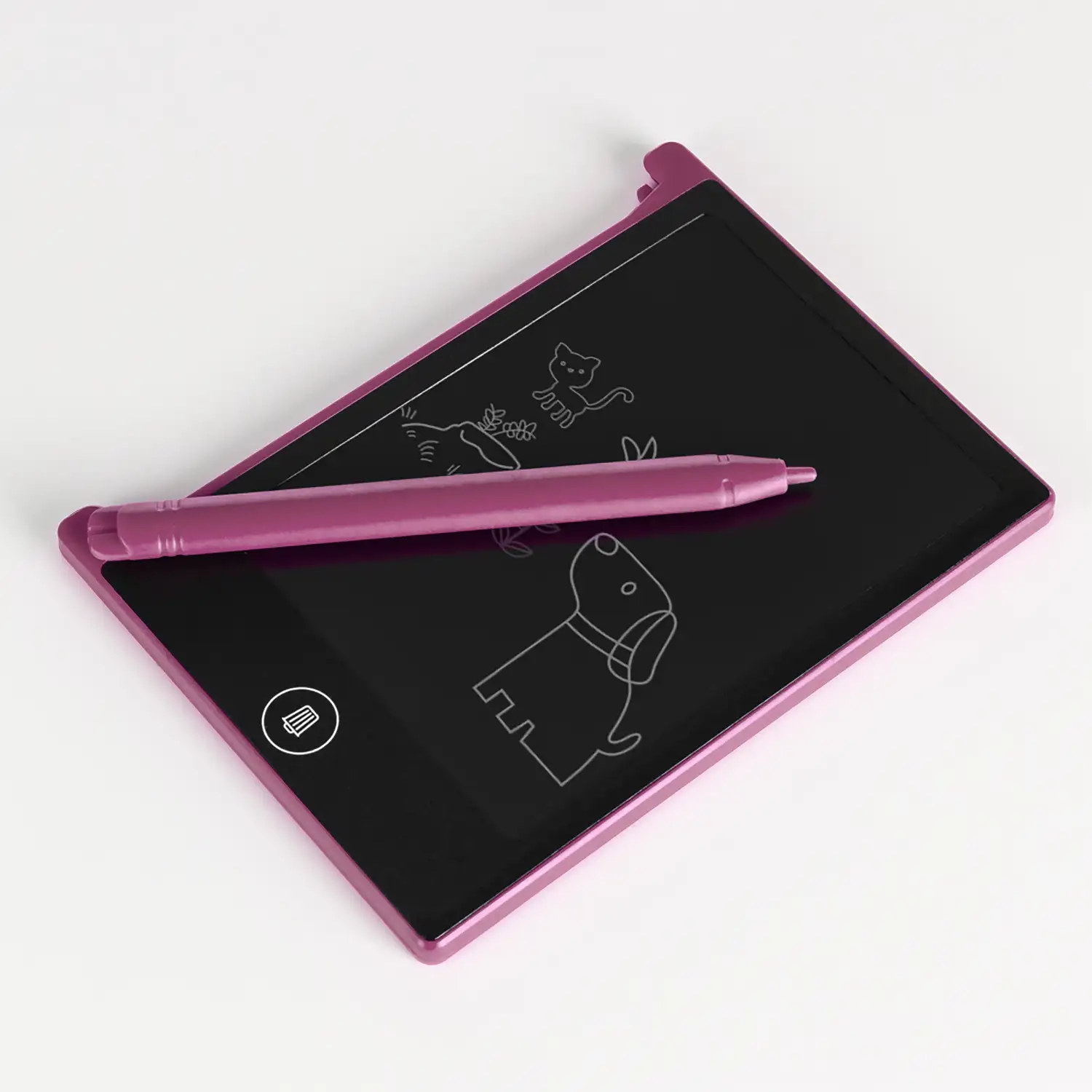 Tableta LCD portátil de dibujo y escritura de 4,4 pulgadas