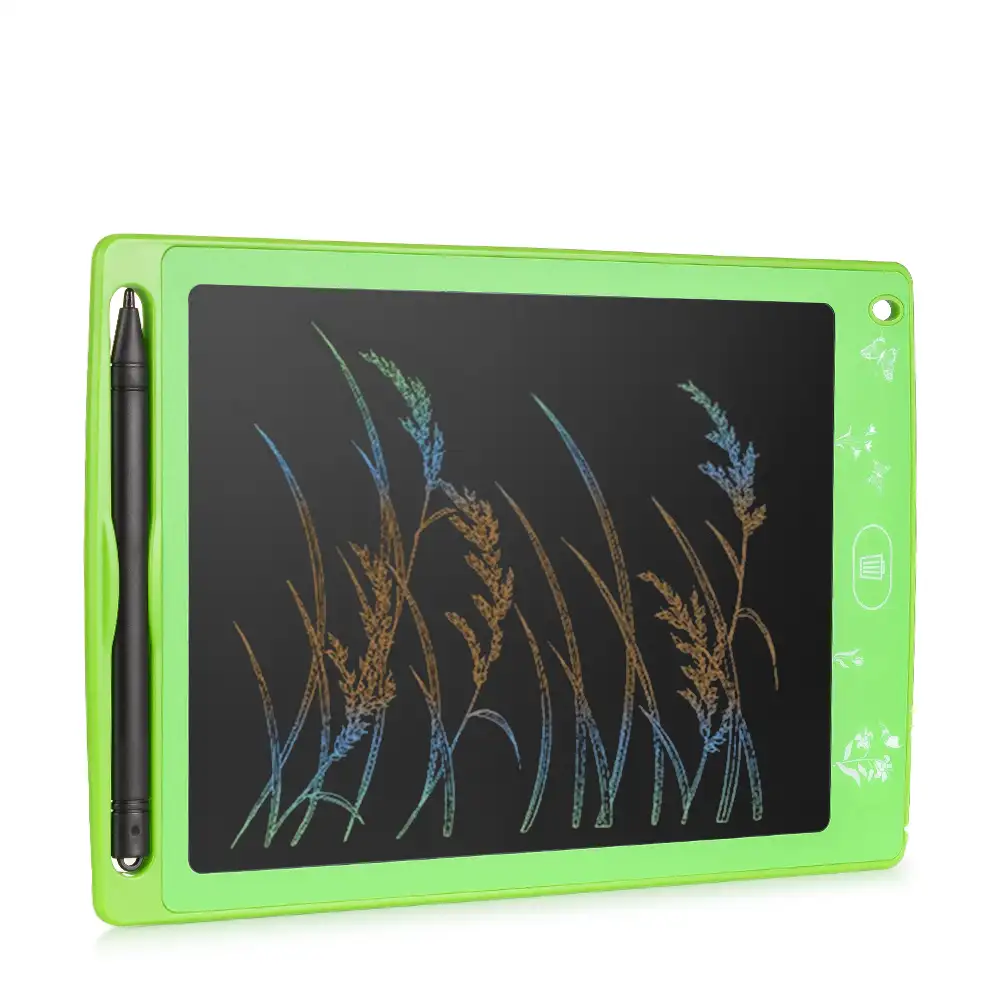 Tableta LCD portátil de dibujo y escritura con fondo multicolor de 8,5 pulgadas