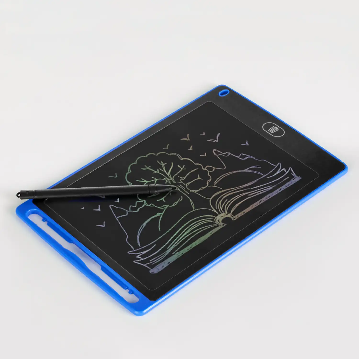 Tableta LCD portátil de dibujo y escritura con fondo multicolor de 8,5 pulgadas