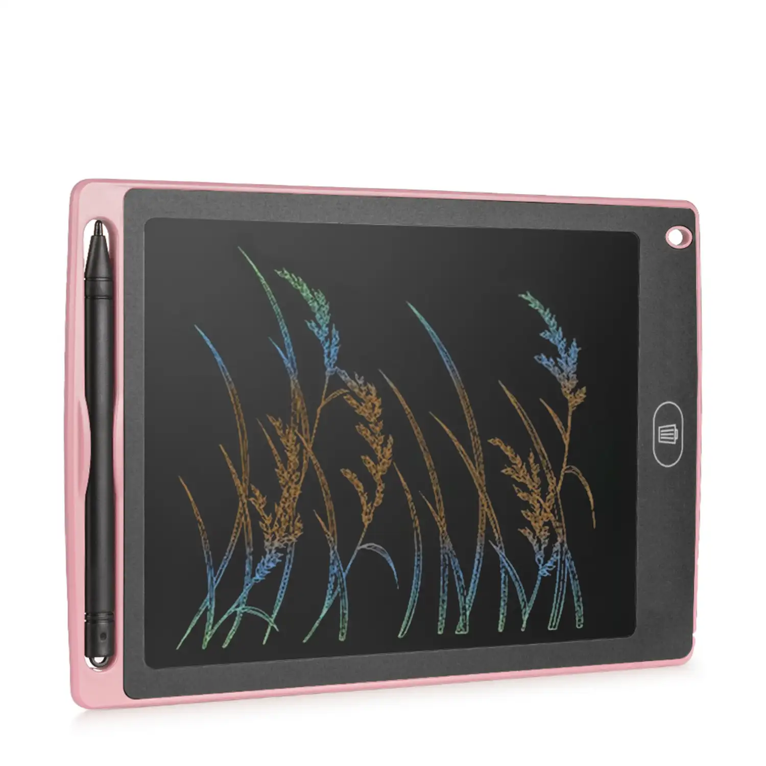 Tableta LCD portátil de dibujo y escritura con fondo multicolor de 8,5 pulgadas