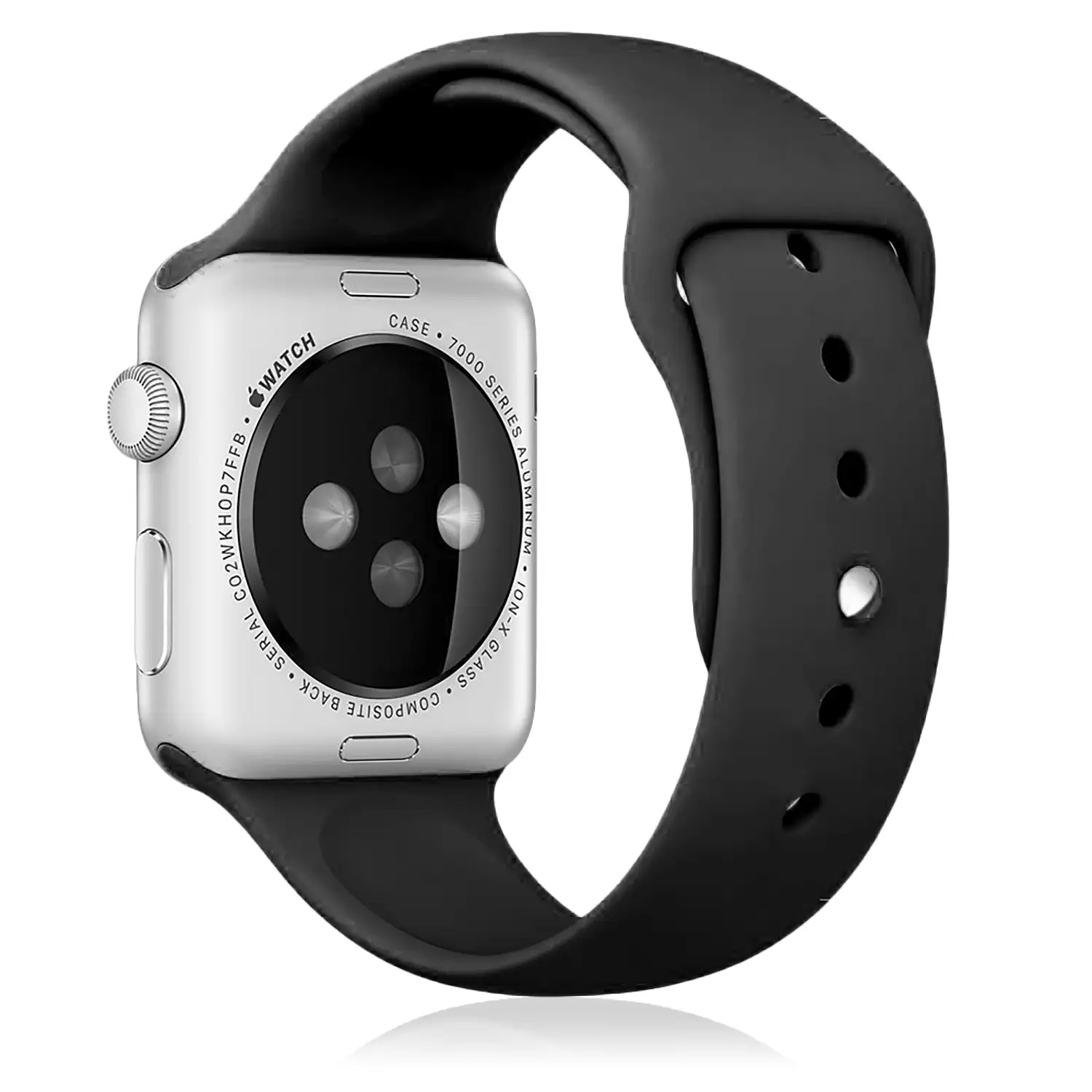 Correa de silicona compatible con Apple Watch de: 38/40/41mm. Talla M/L.