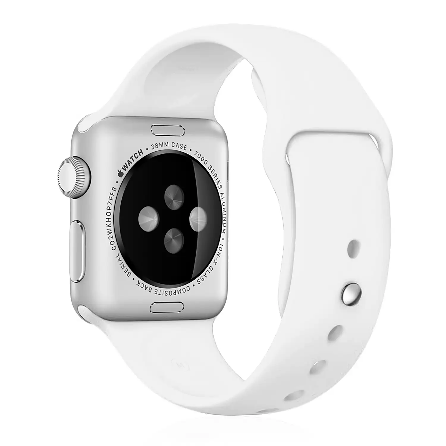 Correa de silicona compatible con Apple Watch de: 38/40/41mm. Talla M/L.