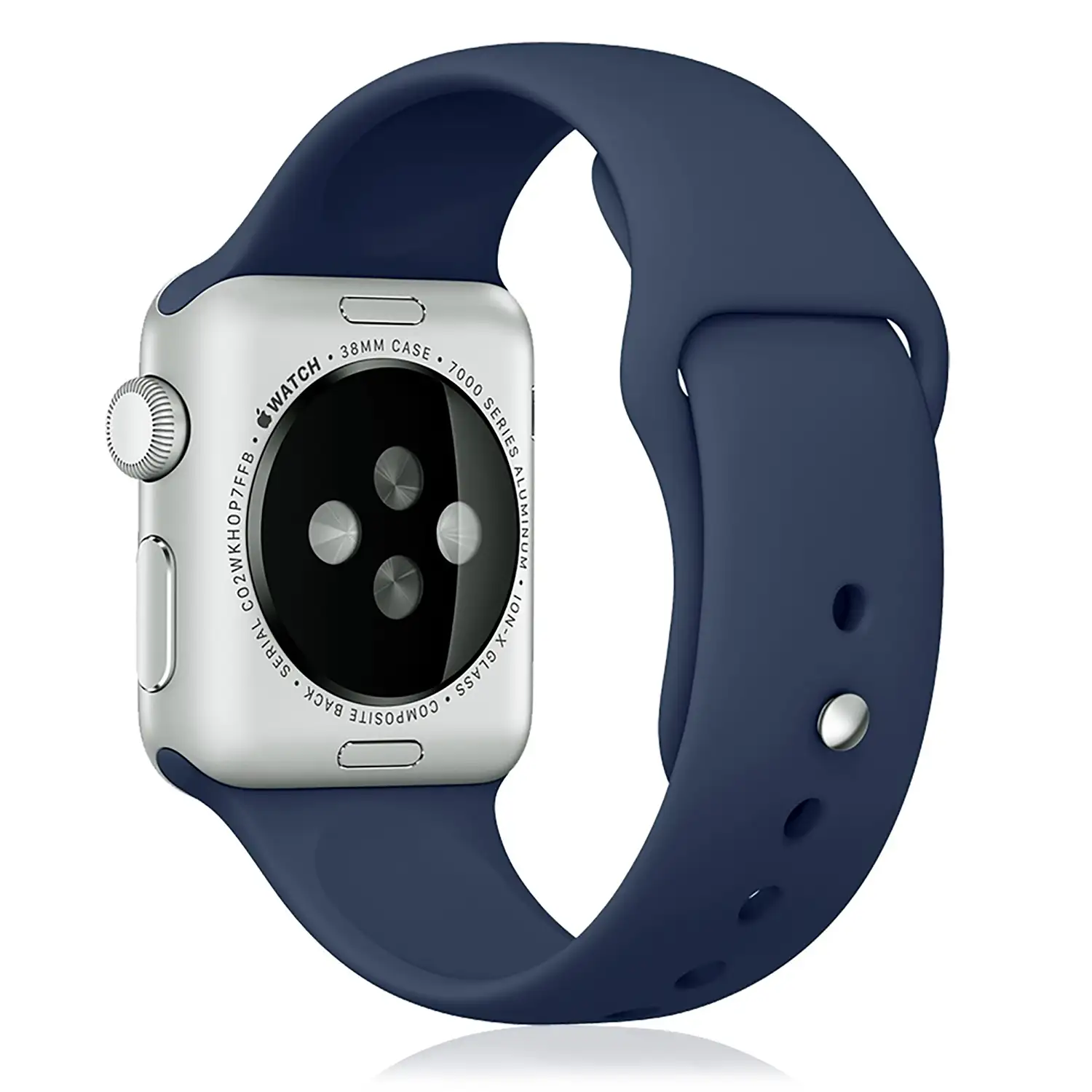 Correa de silicona compatible con Apple Watch de: 38/40/41mm. Talla M/L.