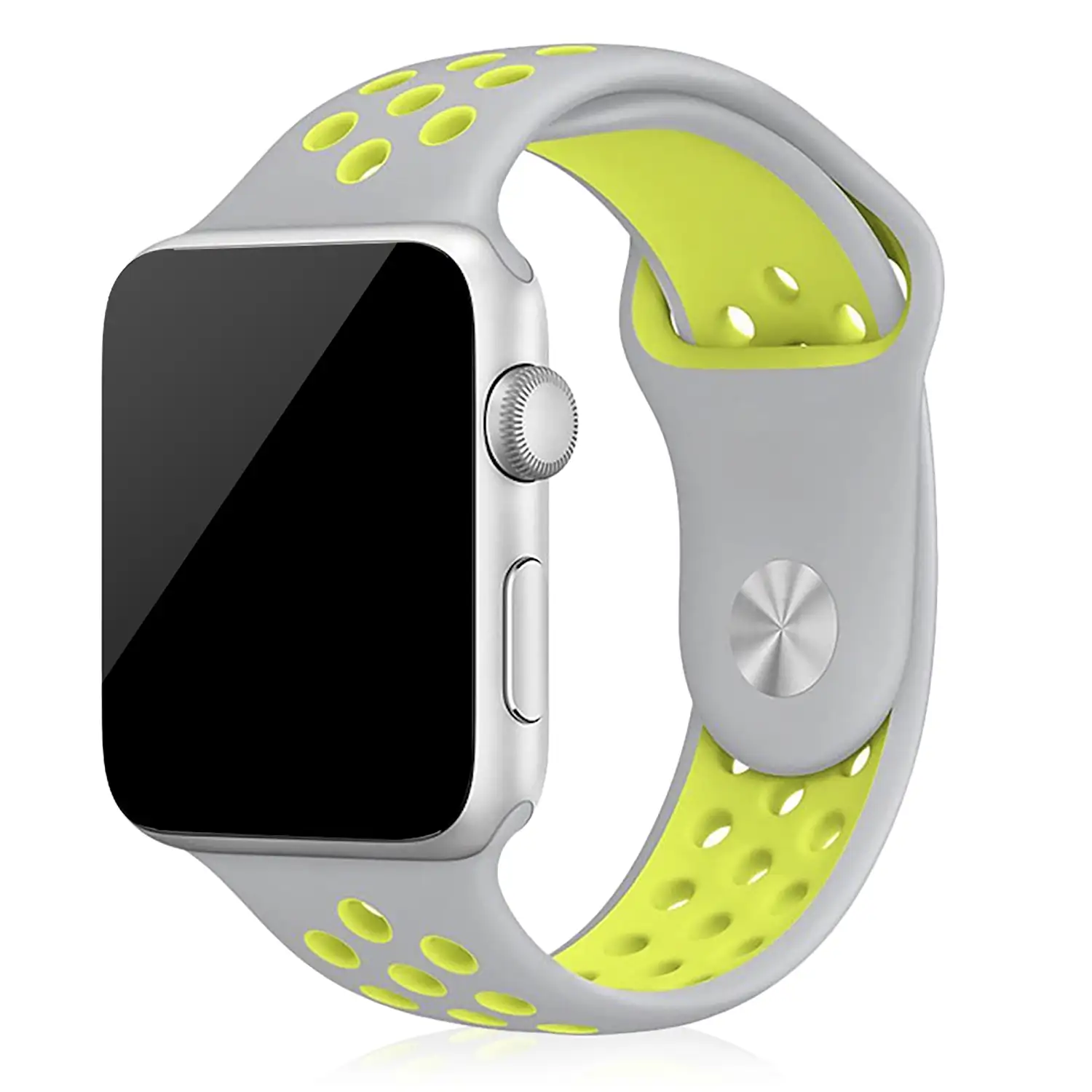 Correa deportiva de silicona Compatible con Apple Watch de: 38/40/41mm Talla M/L