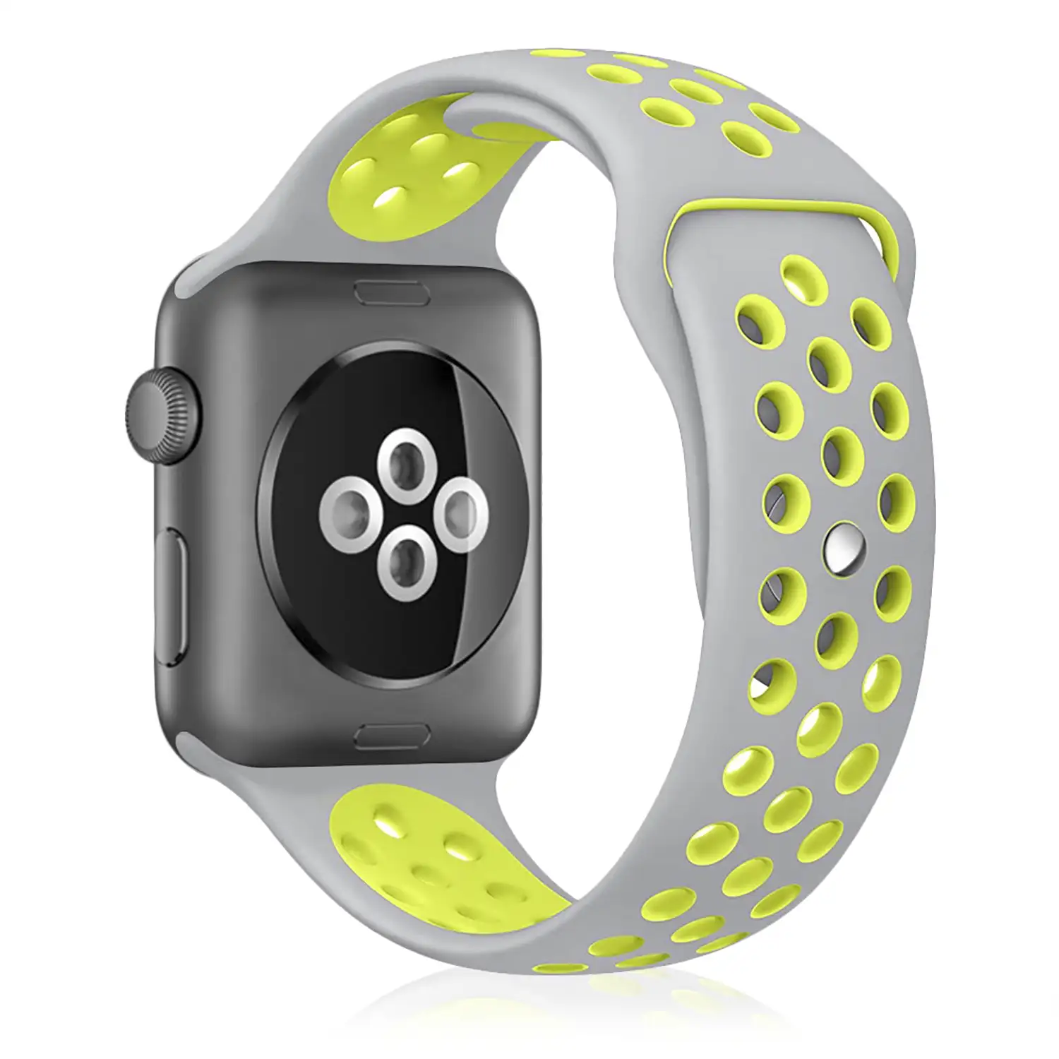 Correa deportiva de silicona Compatible con Apple Watch de: 38/40/41mm Talla M/L