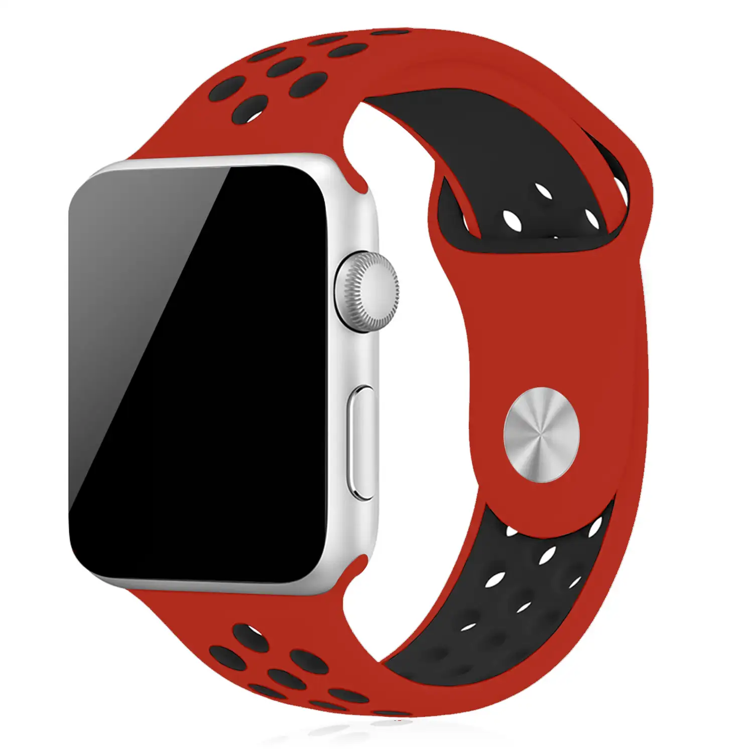 Correa deportiva de silicona Compatible con iWatch de: 38/40/41mm Talla M/L