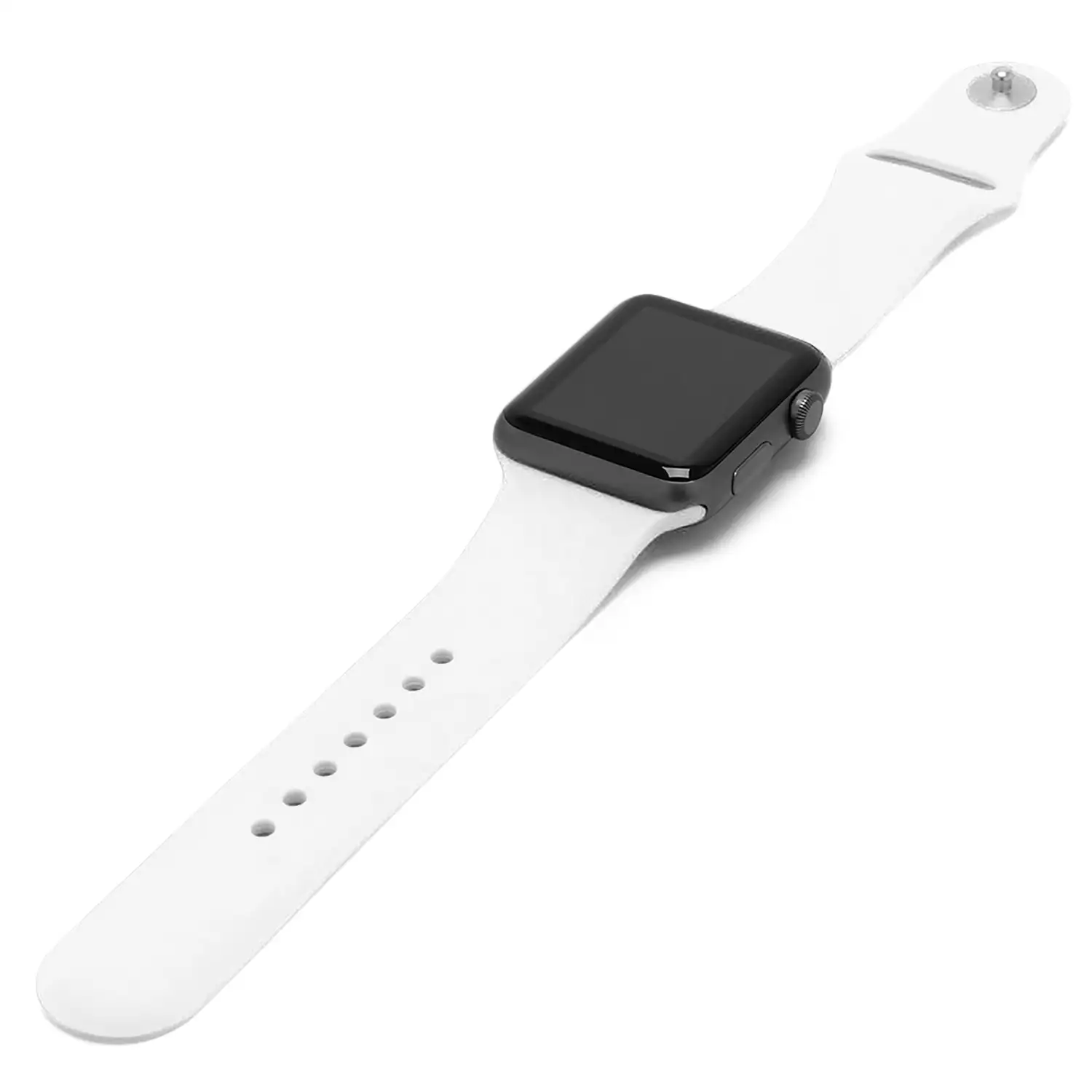 Correa de silicona Compatible con Apple Watch de: 42/44/45/49mm Talla M/L