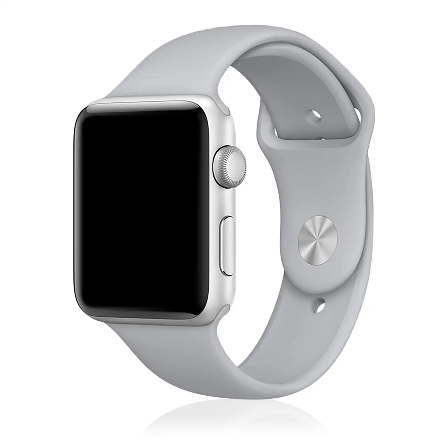 Correa de silicona Compatible con Apple Watch de: 42/44/45/49mm Talla M/L