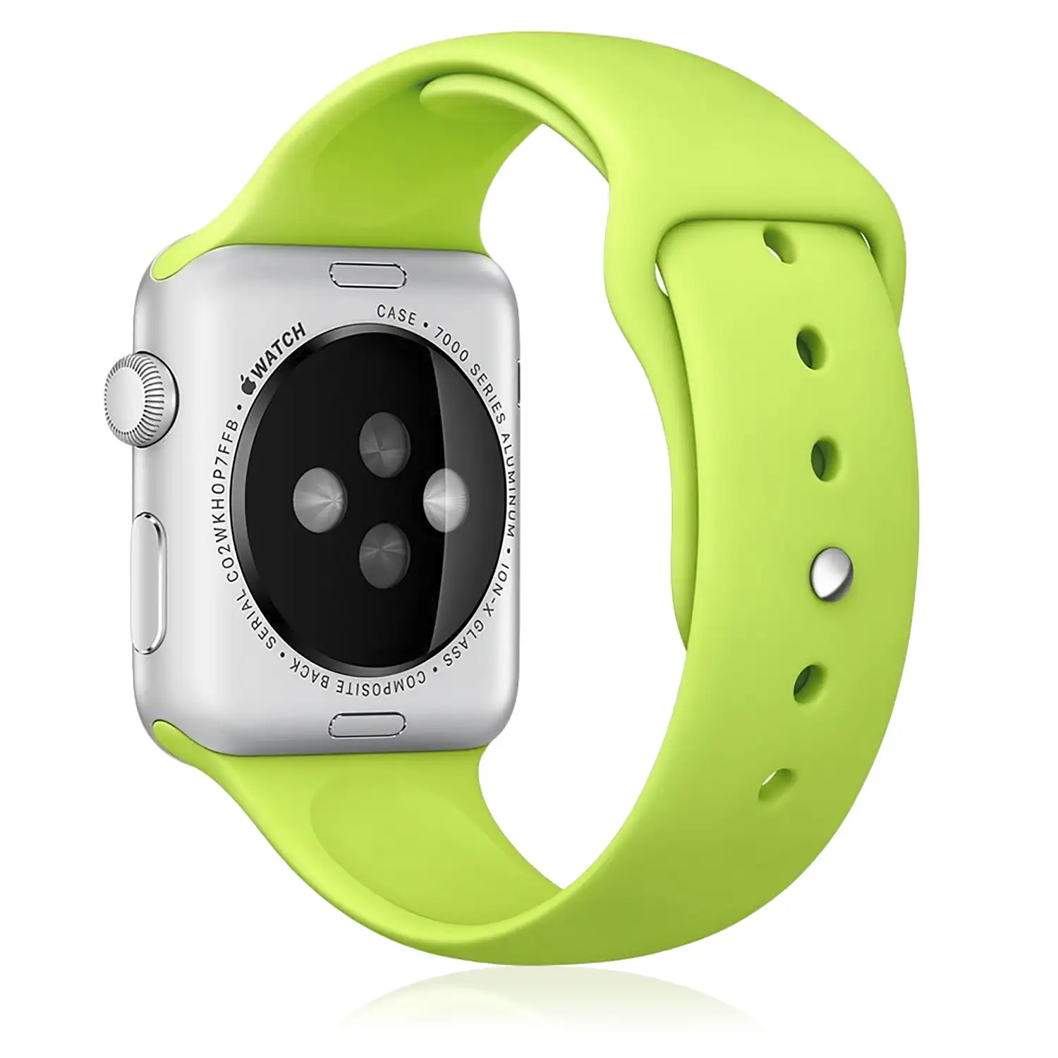 Correa de silicona Compatible con Apple Watch de: 42/44/45/49mm Talla M/L