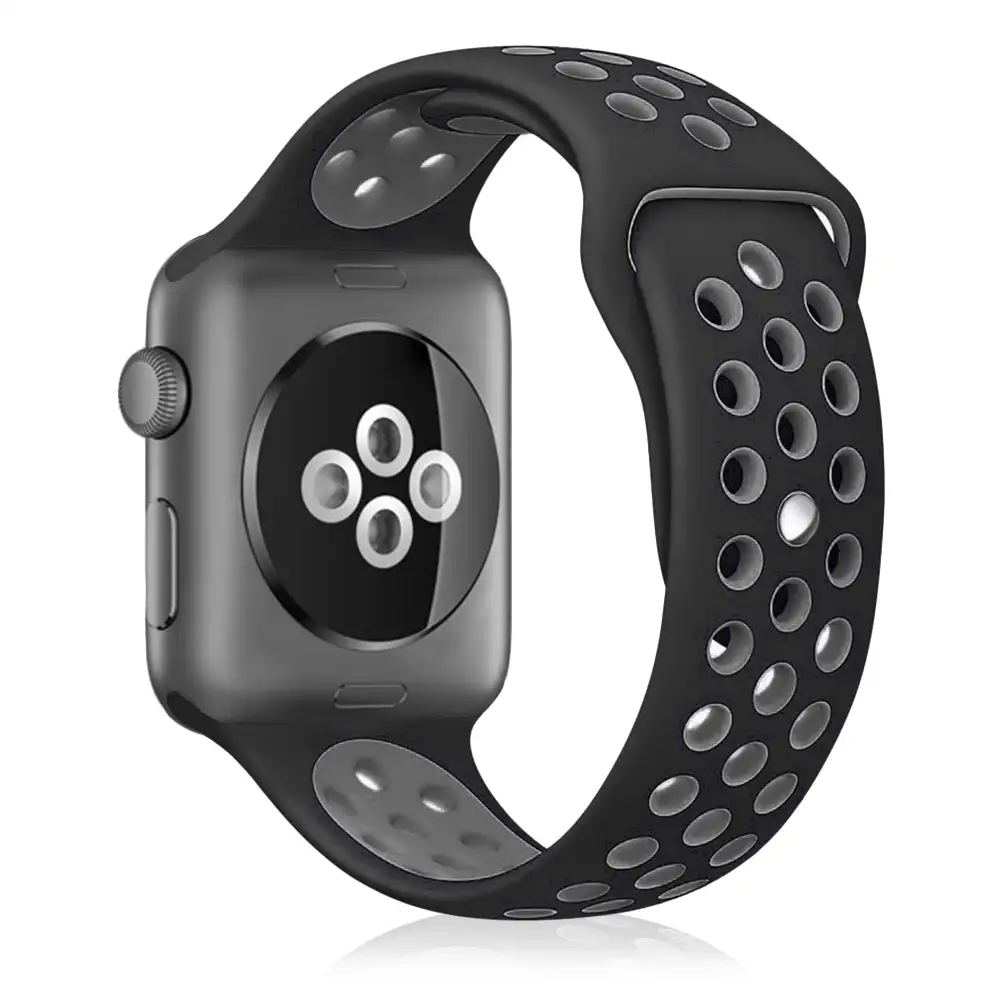 Correa deportiva de silicona Compatible con iWatch de: 42/44/45/49mm Talla M/L