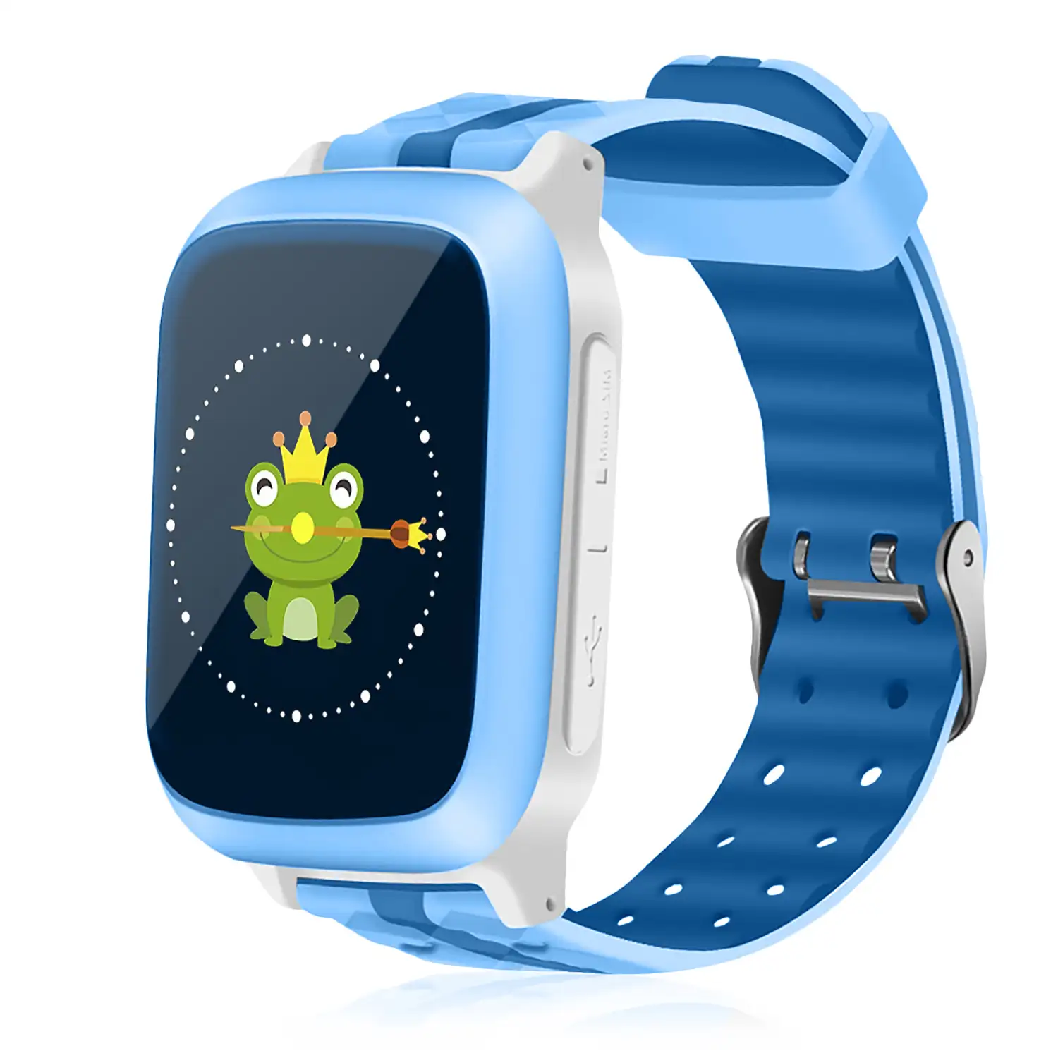 Smartwatch GPS localizador de 3 vías especial para niños, con función de rastreo, llamadas SOS y recepción de llamada