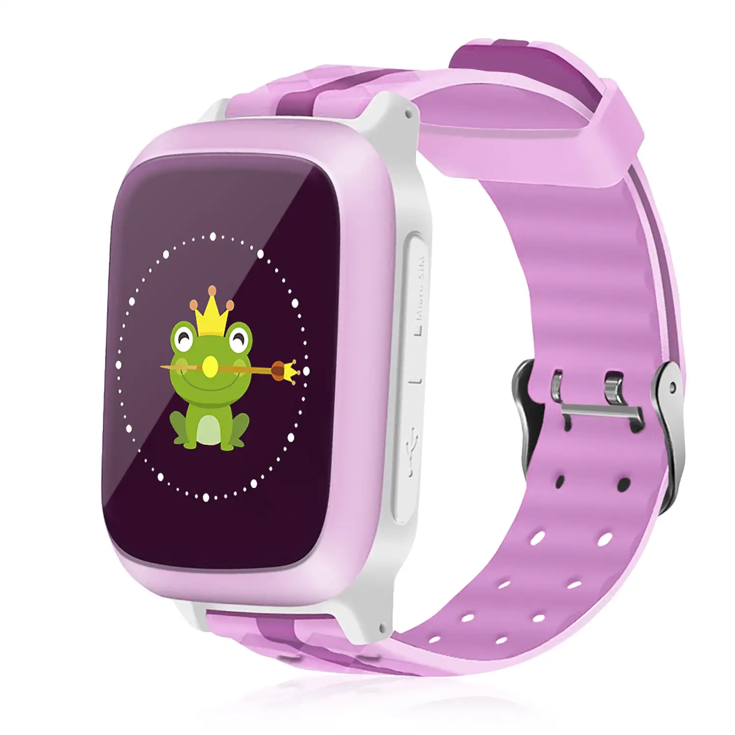 Smartwatch GPS localizador de 3 vías especial para niños, con función de rastreo, llamadas SOS y recepción de llamada