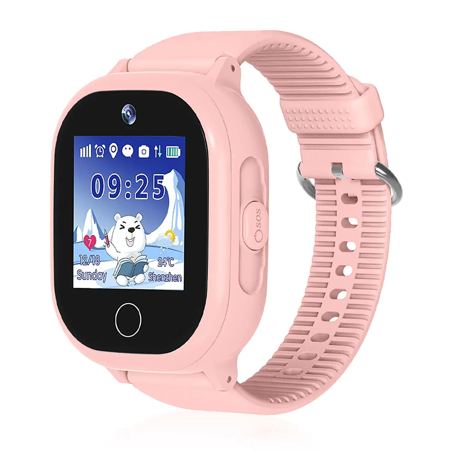 Smartwatch GPS especial para niños, con función de rastreo, llamadas SOS y recepción de llamada