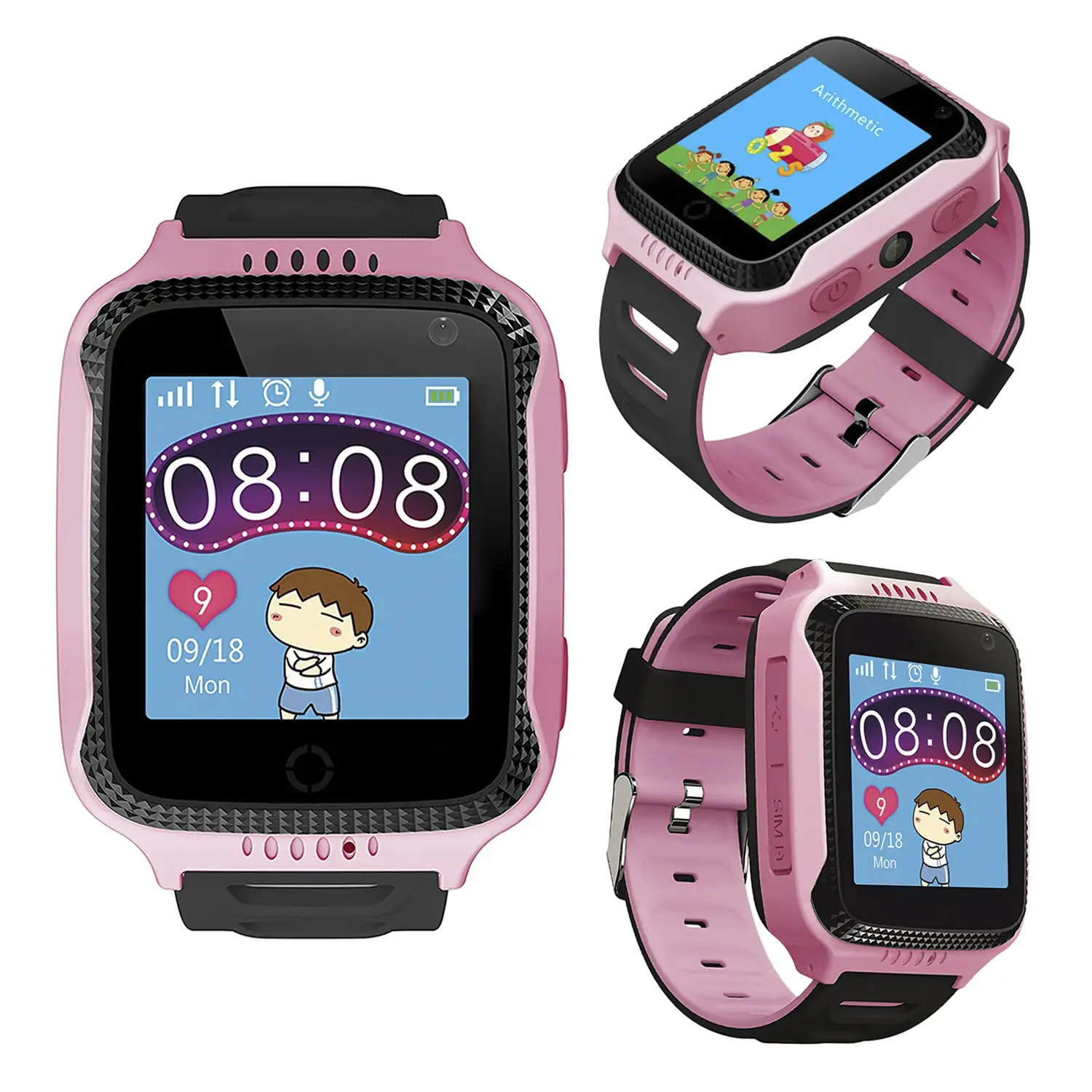 Smartwatch Niños Con Chip Llamadas GPS y Cámara Verde - Oechsle