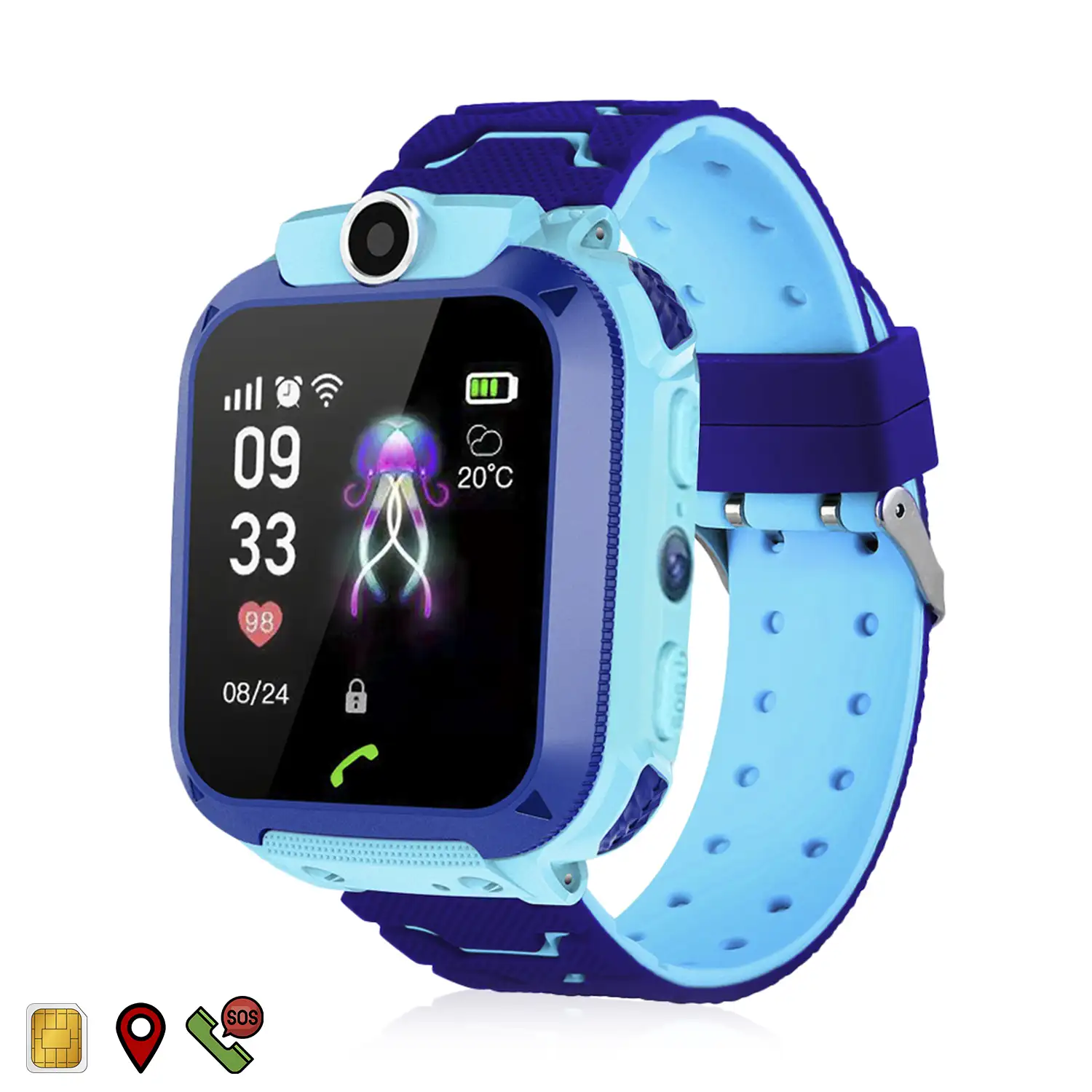 Smartwatch LBS especial para niños, con función de rastreo