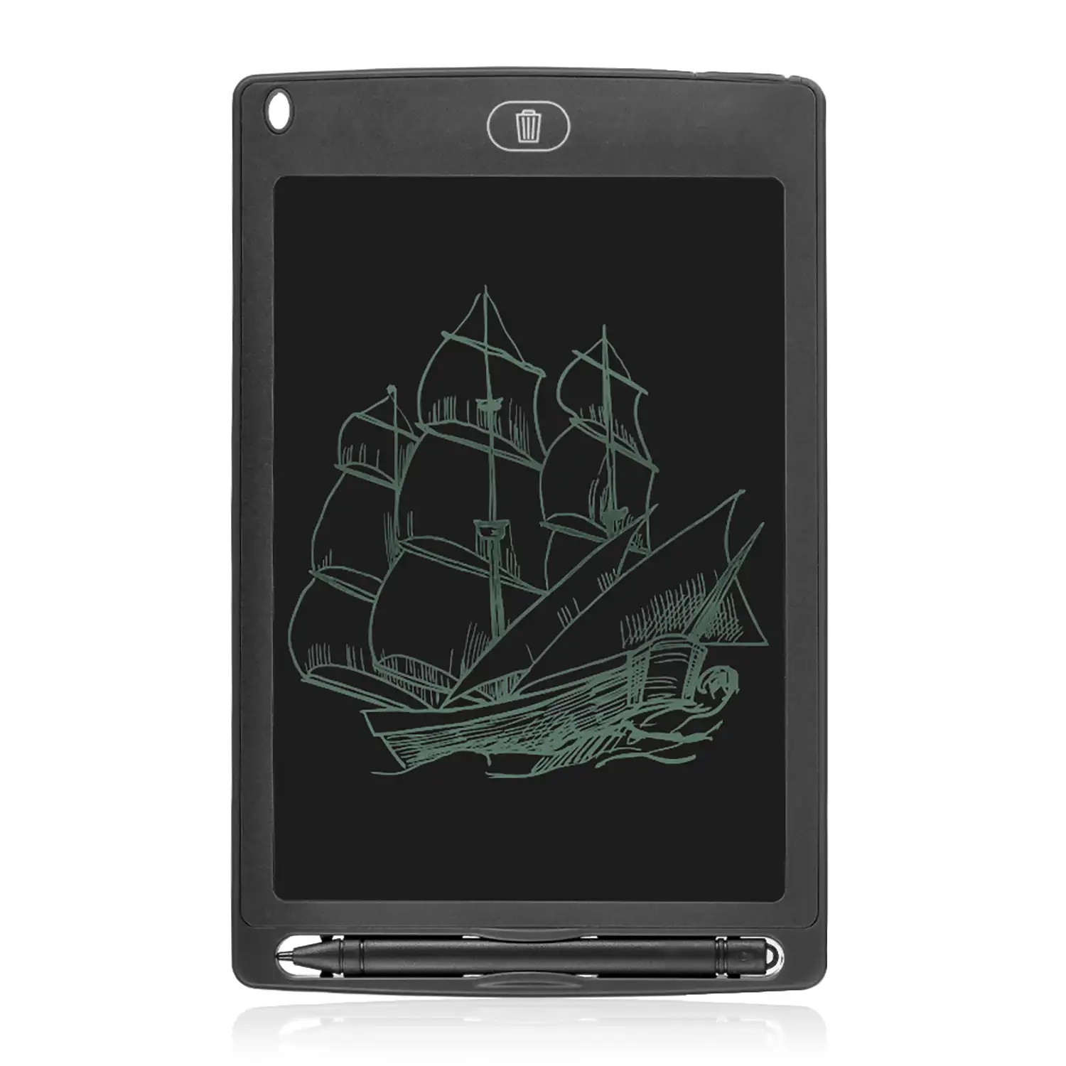 Tableta LCD portátil de dibujo y escritura de 8,5 pulgadas, con imanes de sujeción