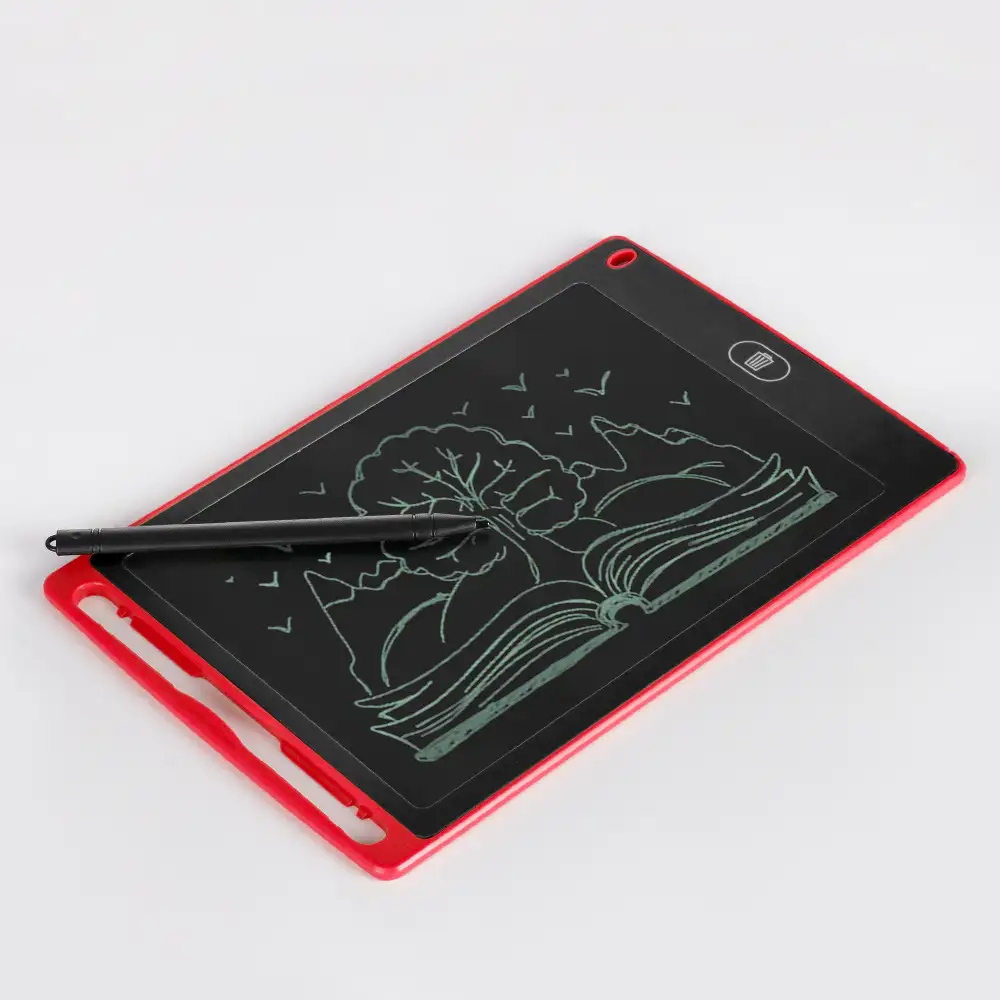 Tableta LCD portátil de dibujo y escritura de 8,5 pulgadas, con imanes de sujeción