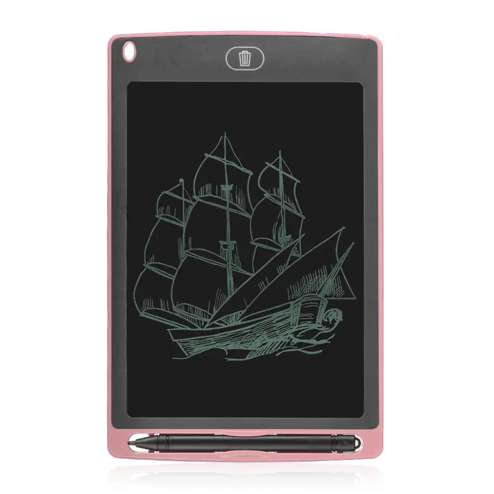 Tableta LCD portátil de dibujo y escritura de 8,5 pulgadas, con imanes de sujeción