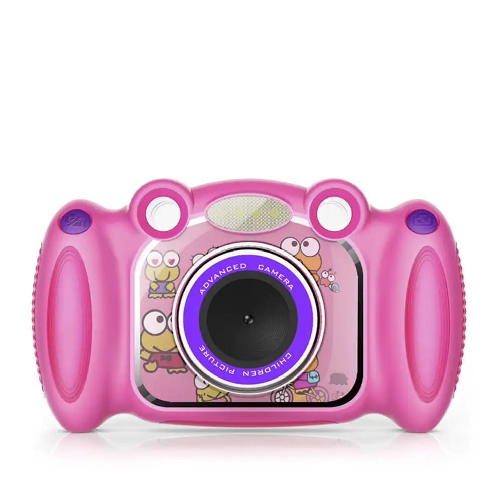 Cámara HD de 8 megapíxels para niños, con juegos, filtros y marcos creativos.