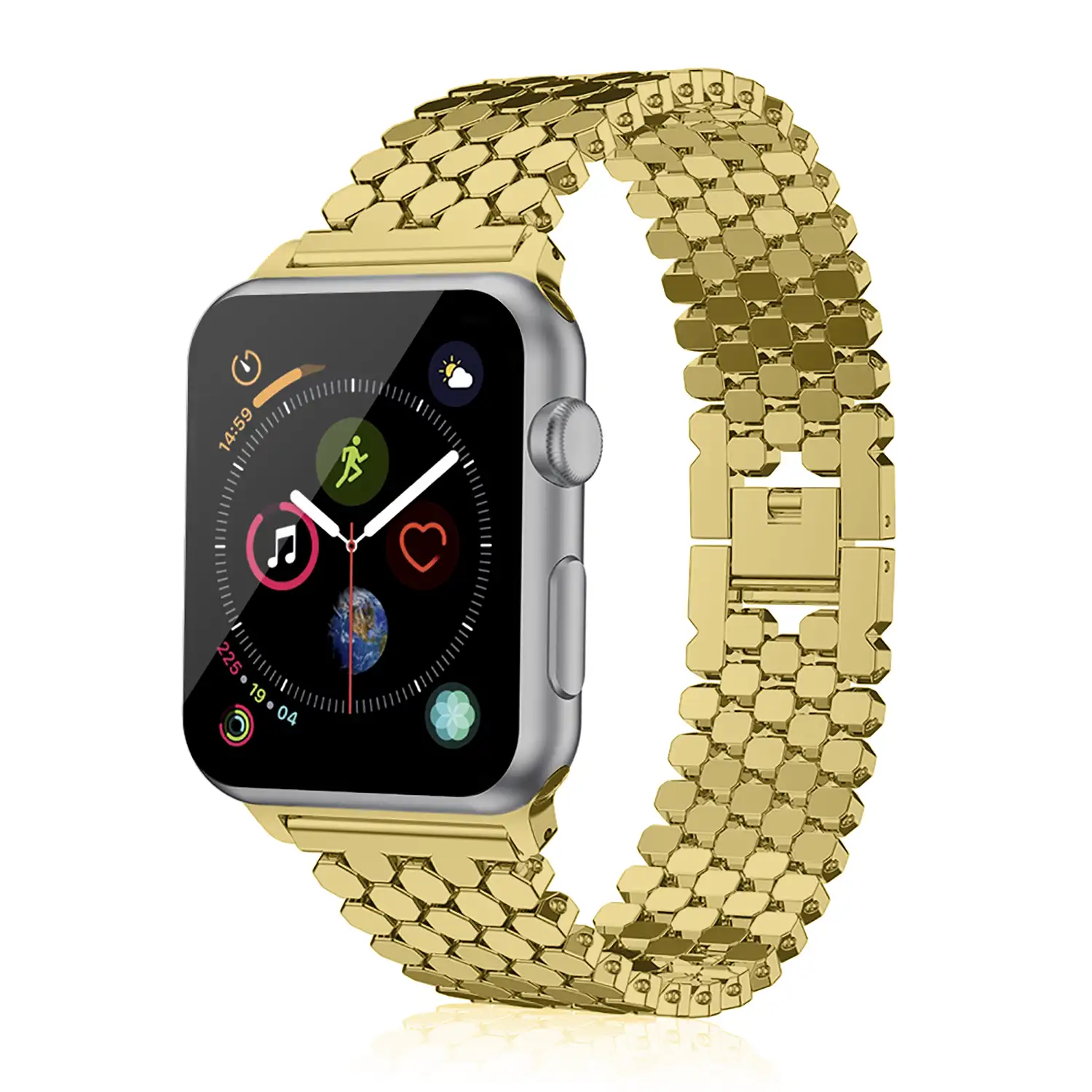 Correa de metal Compatible Apple Watch 38/40/41mm