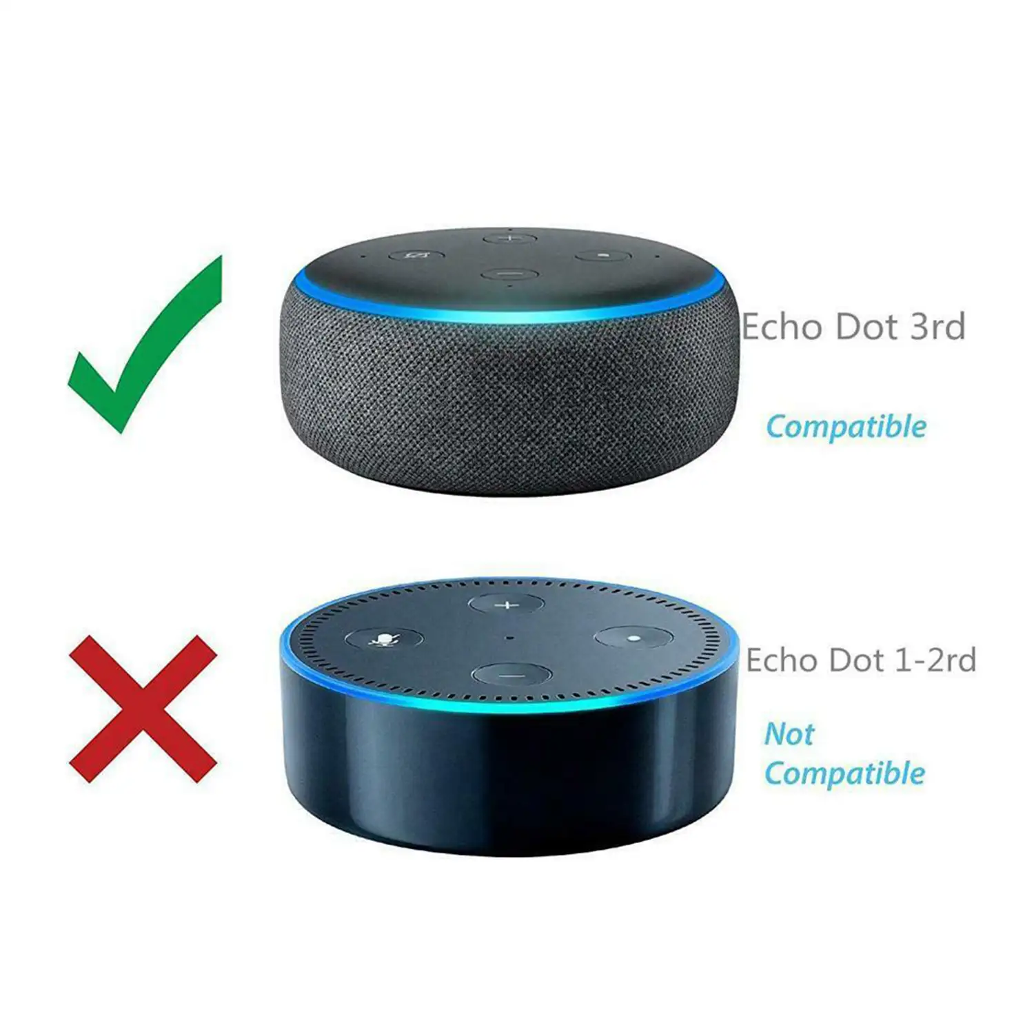 Soporte de pared para Amazon Echo Dot (Gen 3)