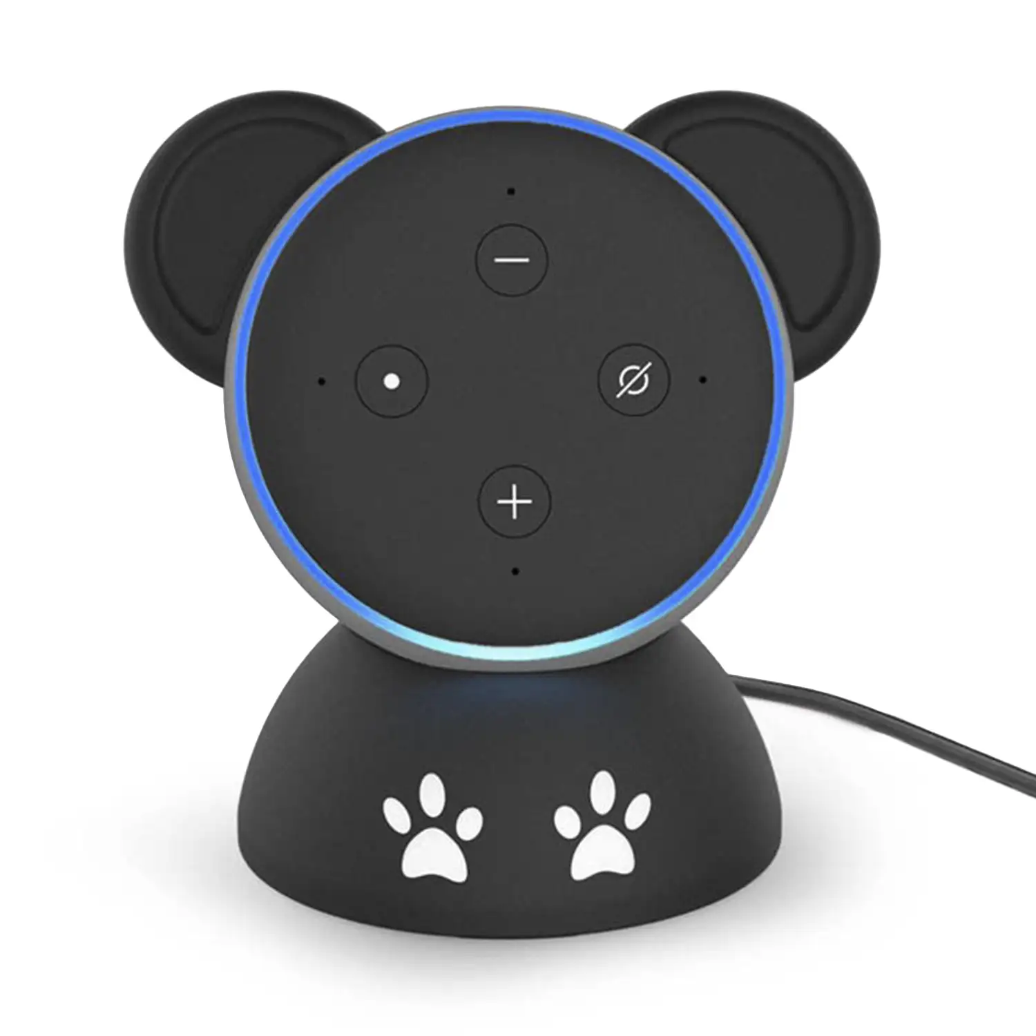 Soporte para Amazon Echo Dot (Gen 3) con forma de oso panda