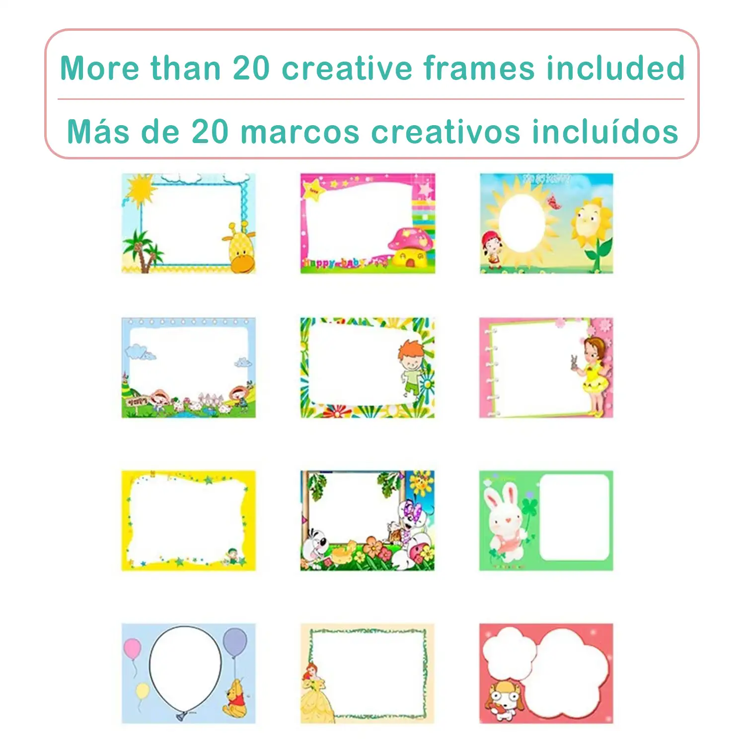 Cámara de fotos y videos para niños diseño pajarito. Full HD1080 y 12 megapíxeles