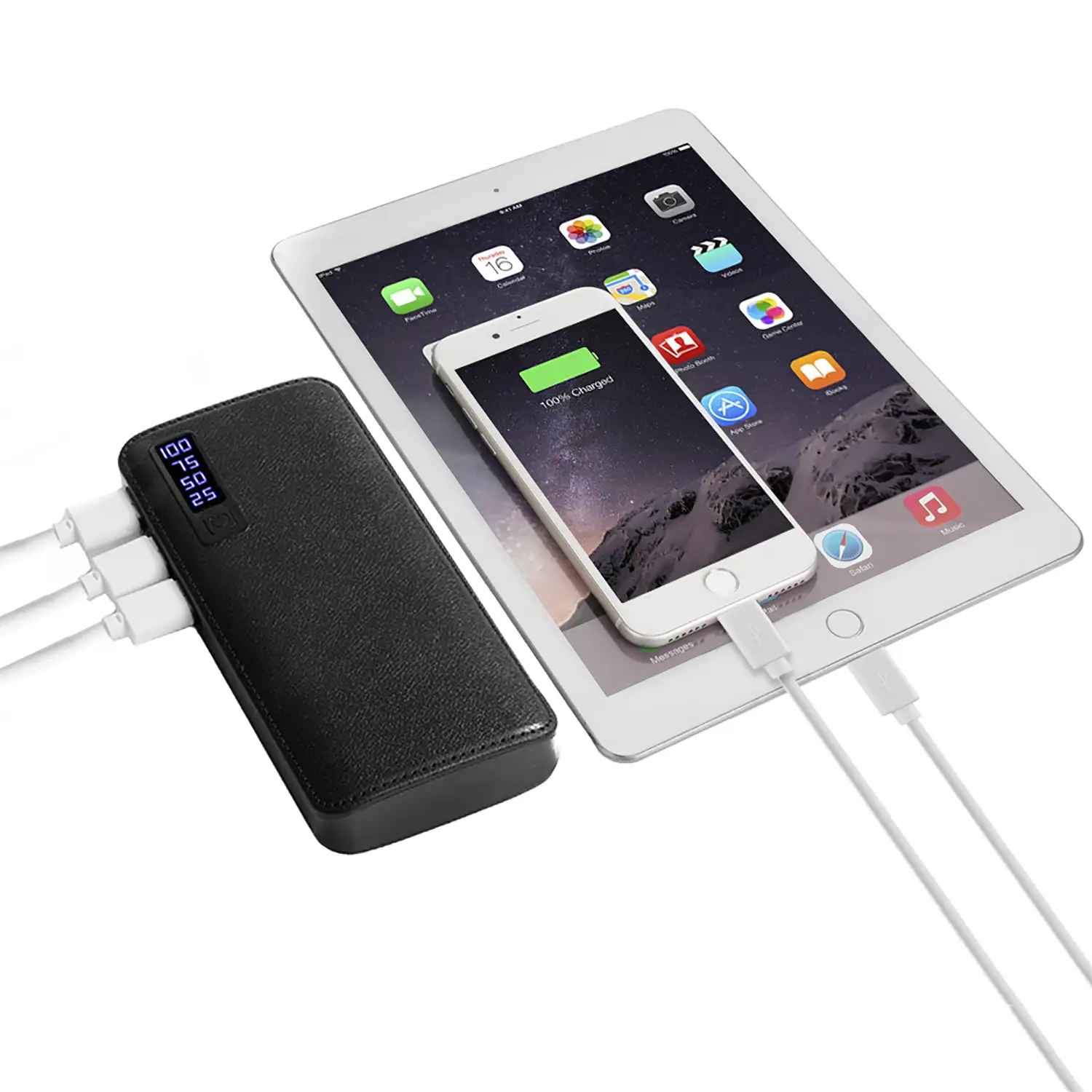 PowerBank P33 de 20.000mAh con triple USB e indicador de batería