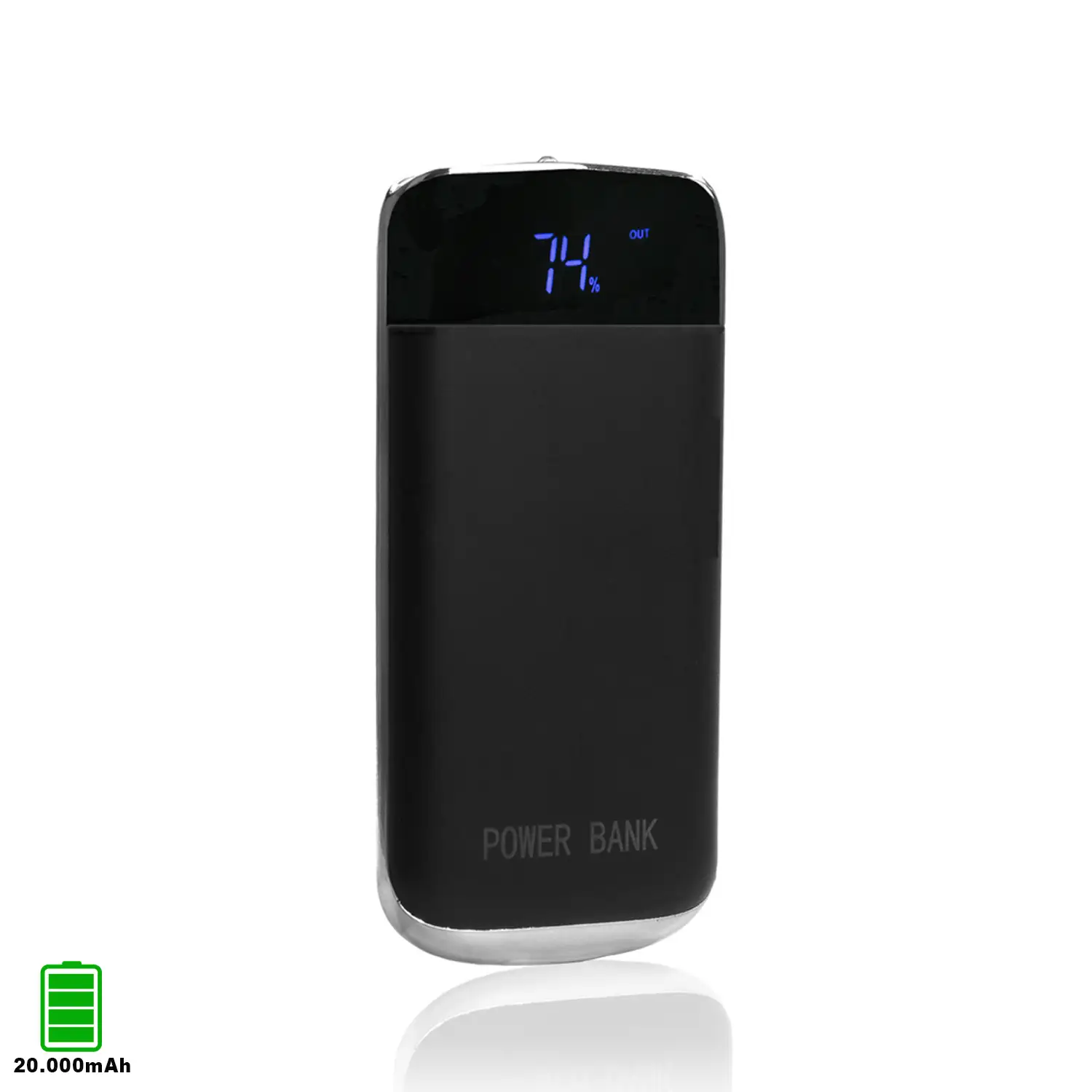 PowerBank P13 con display, 20.000mAh con 2 USB