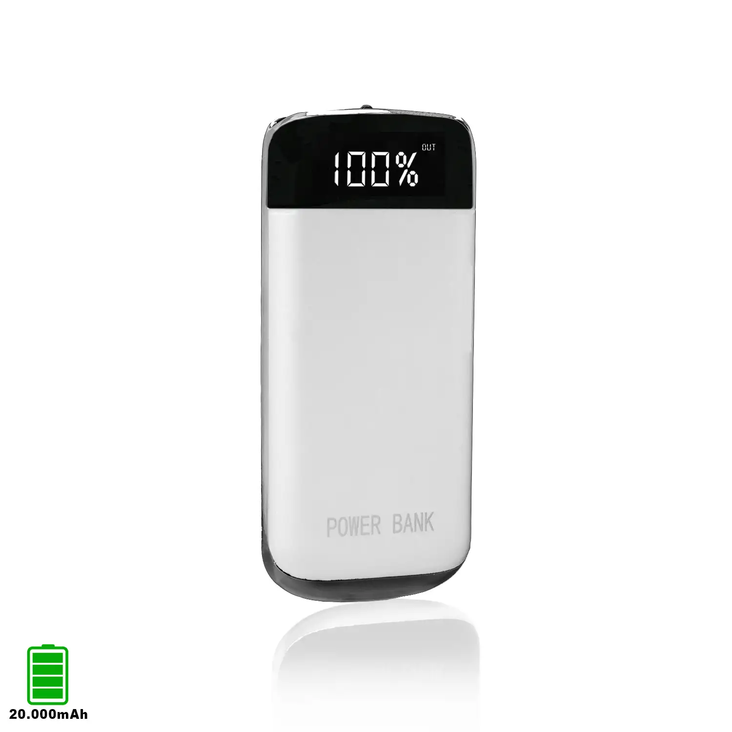 PowerBank P13 con display, 20.000mAh con 2 USB