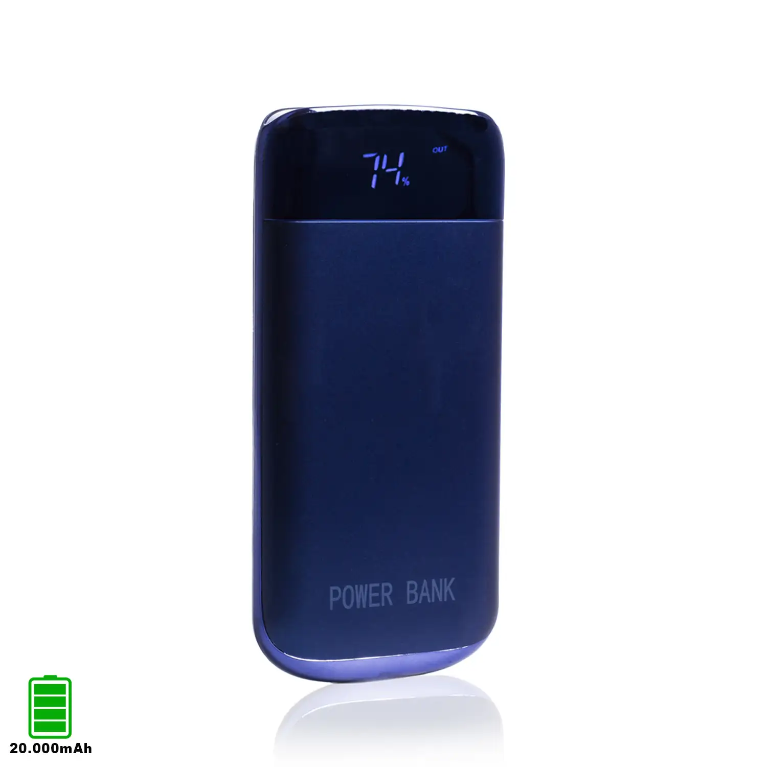 PowerBank P13 con display, 20.000mAh con 2 USB