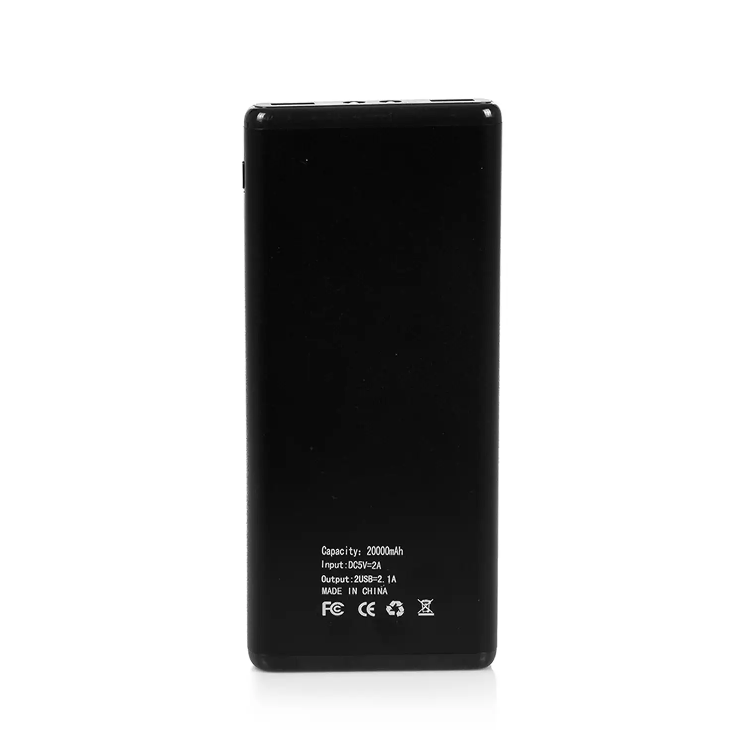 PowerBank P29 Inalámbrico Qi con display de 20.000 mAh con doble salida USB
