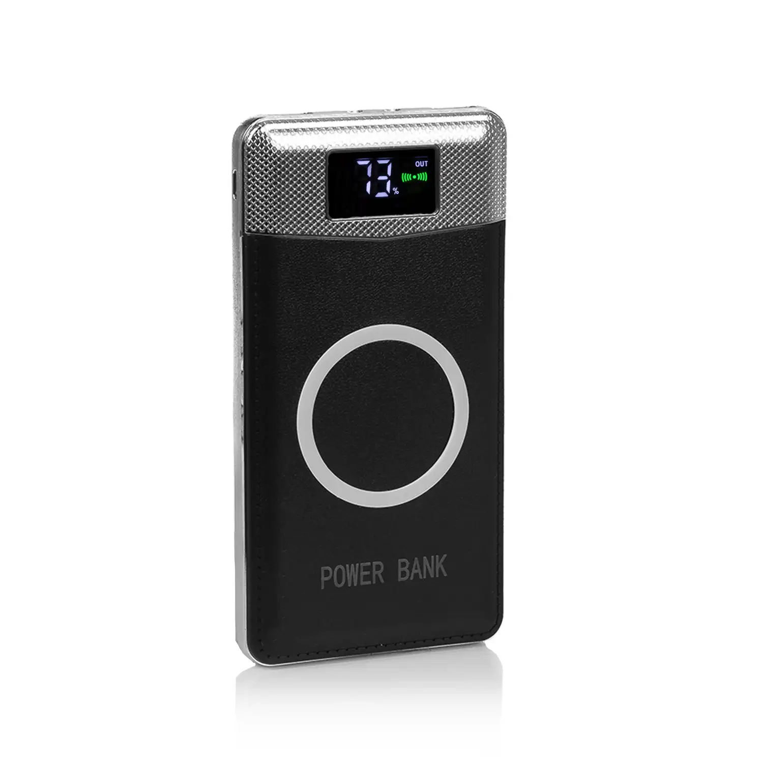 PowerBank P30 Inalámbrico Qi con display, 20.000 mAh con doble salida USB