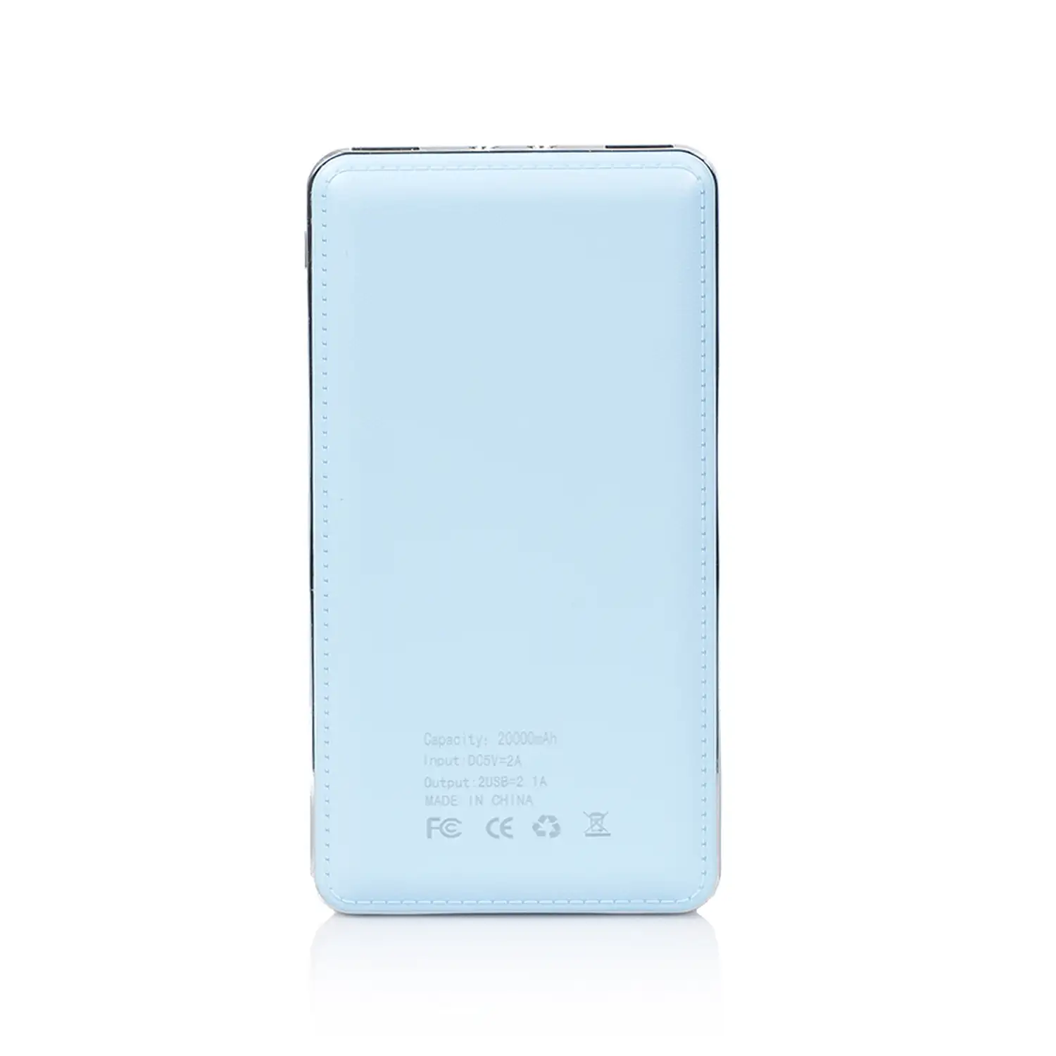 PowerBank P30 Inalámbrico Qi con display, 20.000 mAh con doble salida USB