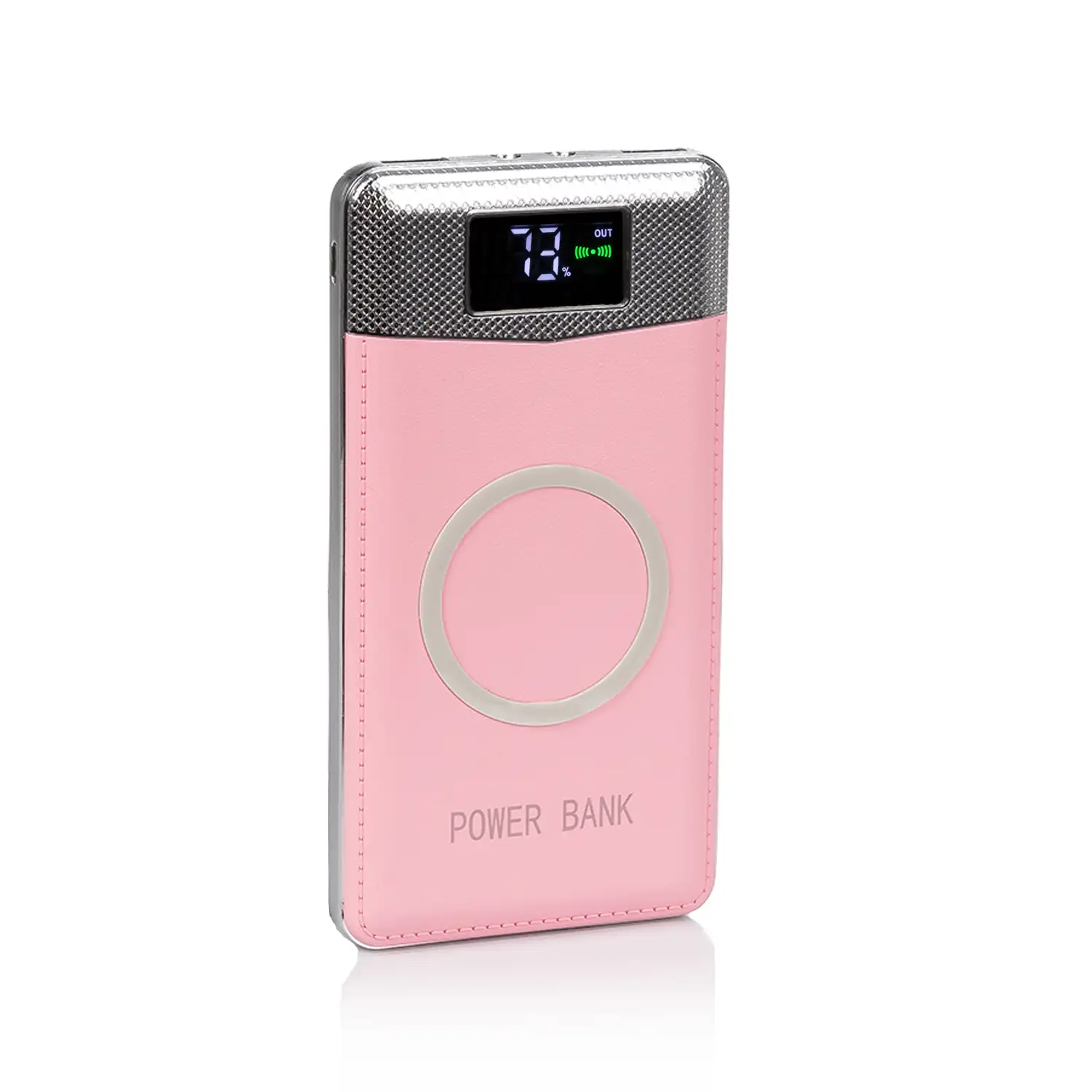 PowerBank P30 Inalámbrico Qi con display, 20.000 mAh con doble salida USB