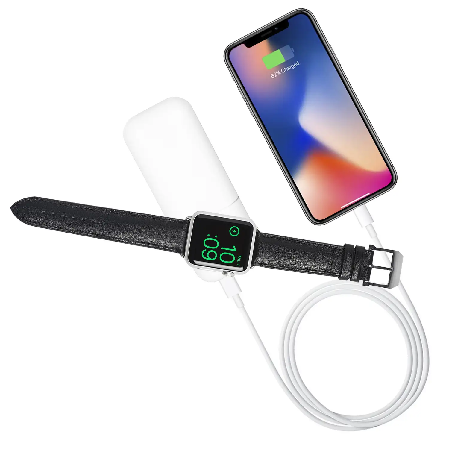 PowerBank para Apple Watch de 10.000mAh salida USB 1A